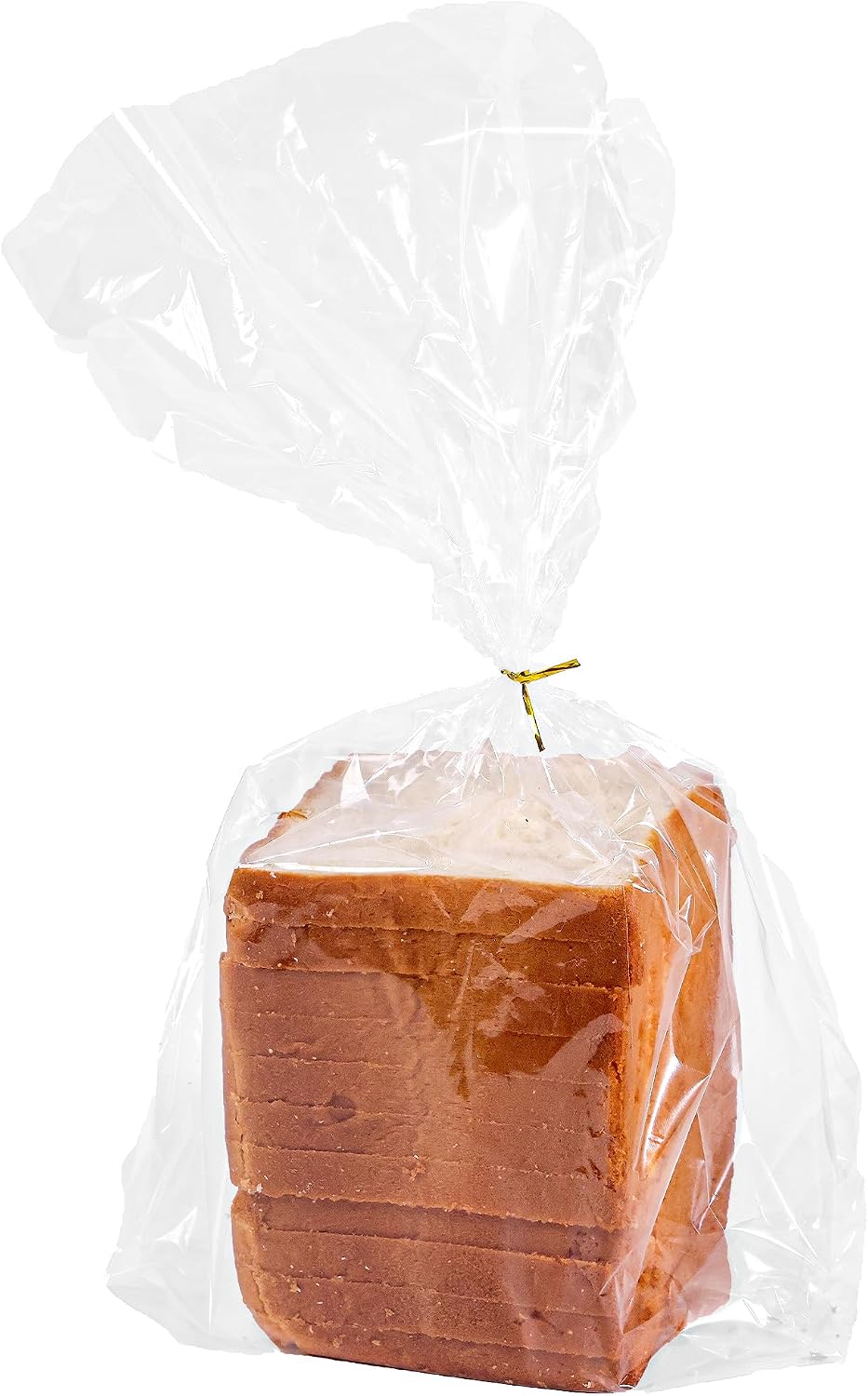 Reusable Plastic Bread Bags for Homemade Bread – Clear Bags with Twist Ties – Airtight, Moisture-Free Storage – Ideal for Loaf, Sandwich & Artisan Bread – For Home Bakers & Bakery Owners (100) image 3