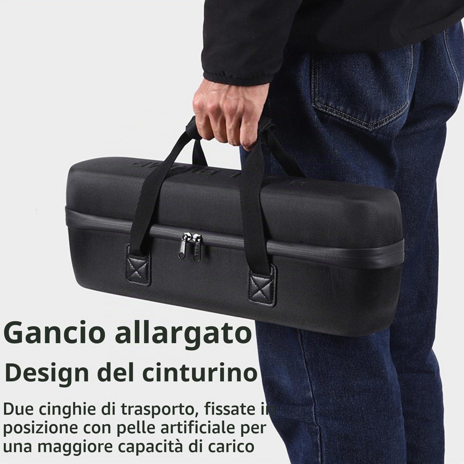Borsa Porta Batteria per E-Bike, Custodia Protettiva Impermeabile, Portabatteria di Sicurezza per Stoccaggio e Trasporto, per Bici Elettrica