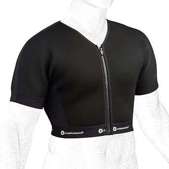 Thermoskin EXO Double Shoulder, General shoulder instability/weakness, Color Black Small
