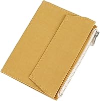 Vista 10 de Moterm Bolsillo de Lona con Cremallera para Cuaderno de Viajeros, 1 Bolsa de Inserción de Repuesto para Accesorios TN Portarjetas Bolsa