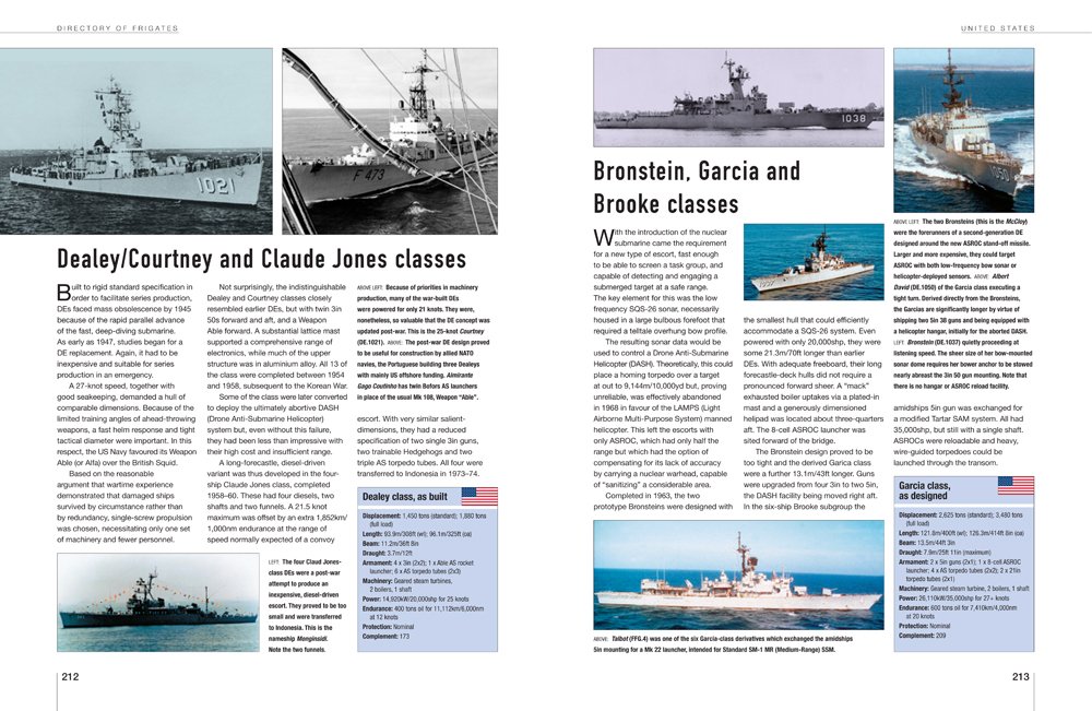 The World Encyclopedia of Destroyers, Frigates & Submarines: A History of Destroyers, Frigates and Underwater Vessels from around the world, including ... of over 380 warships and submarines