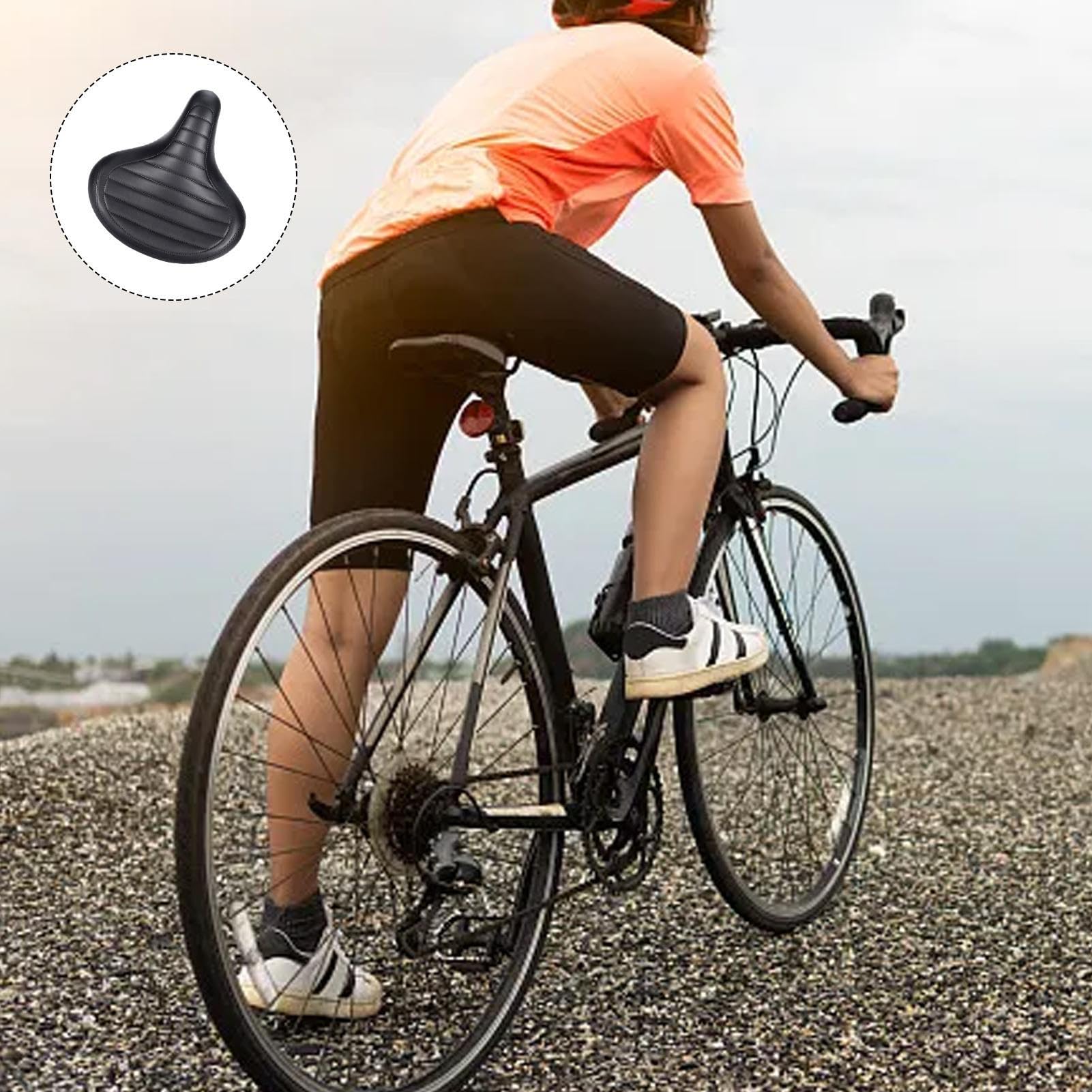 Poduszka siode?ko rowerowe, w vintage, akcesoria rowerowe dla | osób doje?d?aj?cych do pracy, siode?ka do rowerów Exectric, rowerów górskich, domowych
