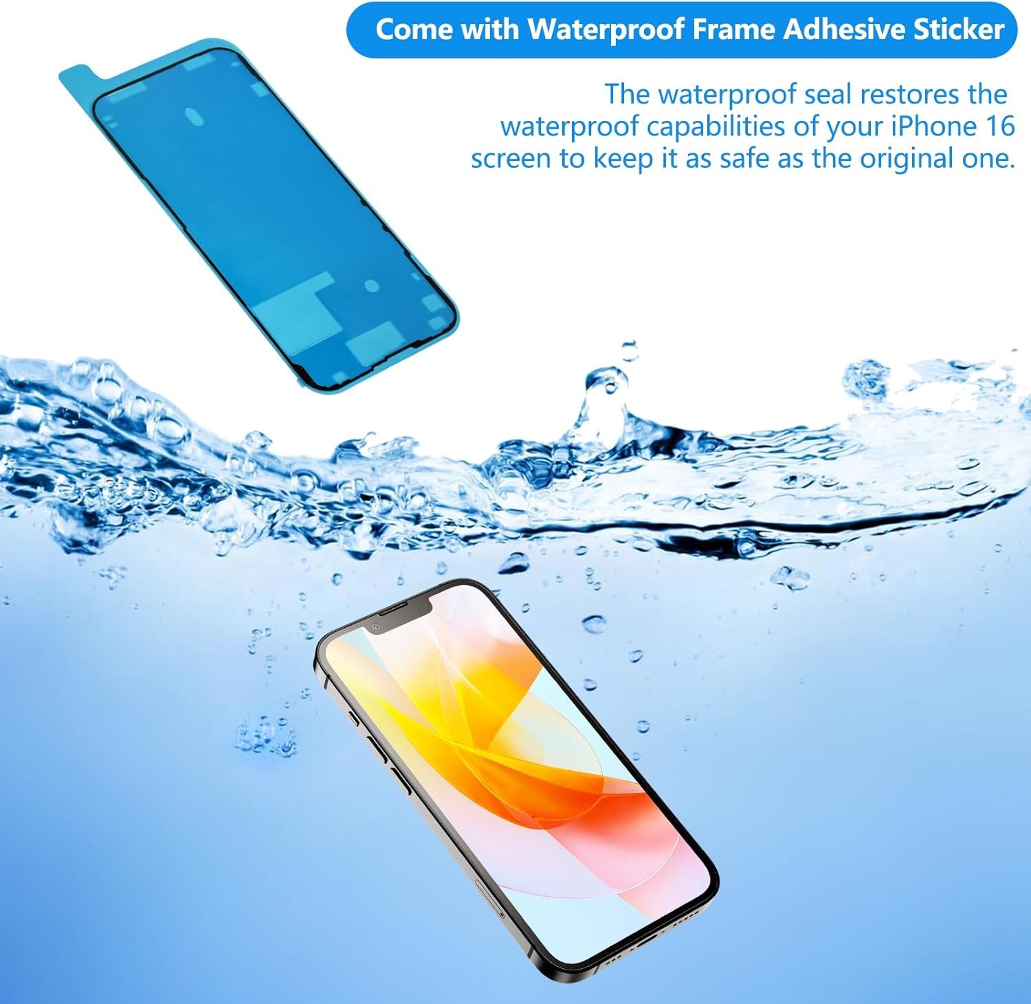 Amazon.co.jp: iPhone 17 Pro Max スクリーン交換用、6.9インチLCD