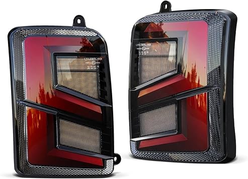 Emark Led Tail Light Compatible for LADA NIVA 4X4 2121 URBAN Reverse Brake Rear Lights Waterproof Daytime Running Light 12V Car Accessories