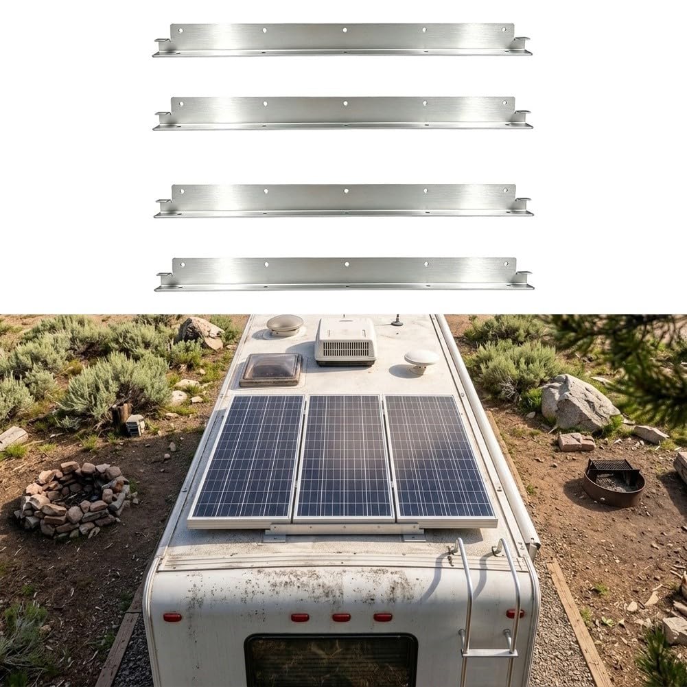 Aluminium Z-Halter Solarmodul Wetterfest Stabil(4pcs)
