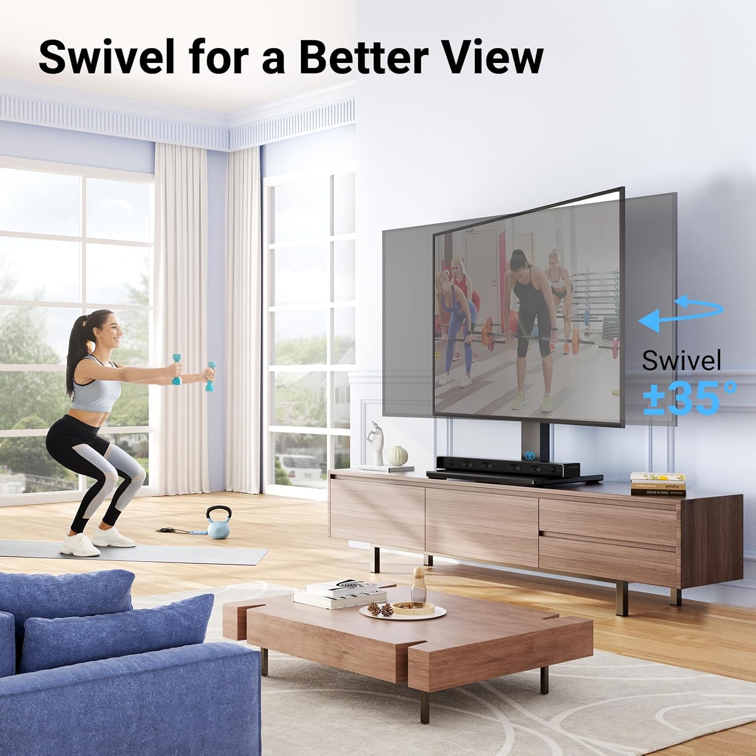 PERLESMITH Universal Swivel TV Stand for 37-77 inch TVs, Table Top TV Stand Base up to 99 lbs, 4 Height Adjustable Universal TV Legs with Tempered Glass Base, Max VESA 600x400mm, PSTVS02-N1 4 71QrrQFMLLL. AC SL1500