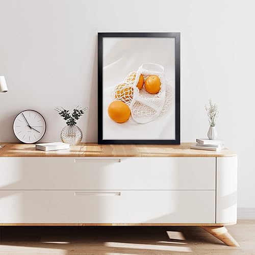 Vista 256 de LaVie Home - Portarretratos de 18 x 24 pulgadas, fotos de 16 x 20 pulgadas con paspartú, de 18 x 24 pulgadas sin paspartú, plexiglás pulido, Negro