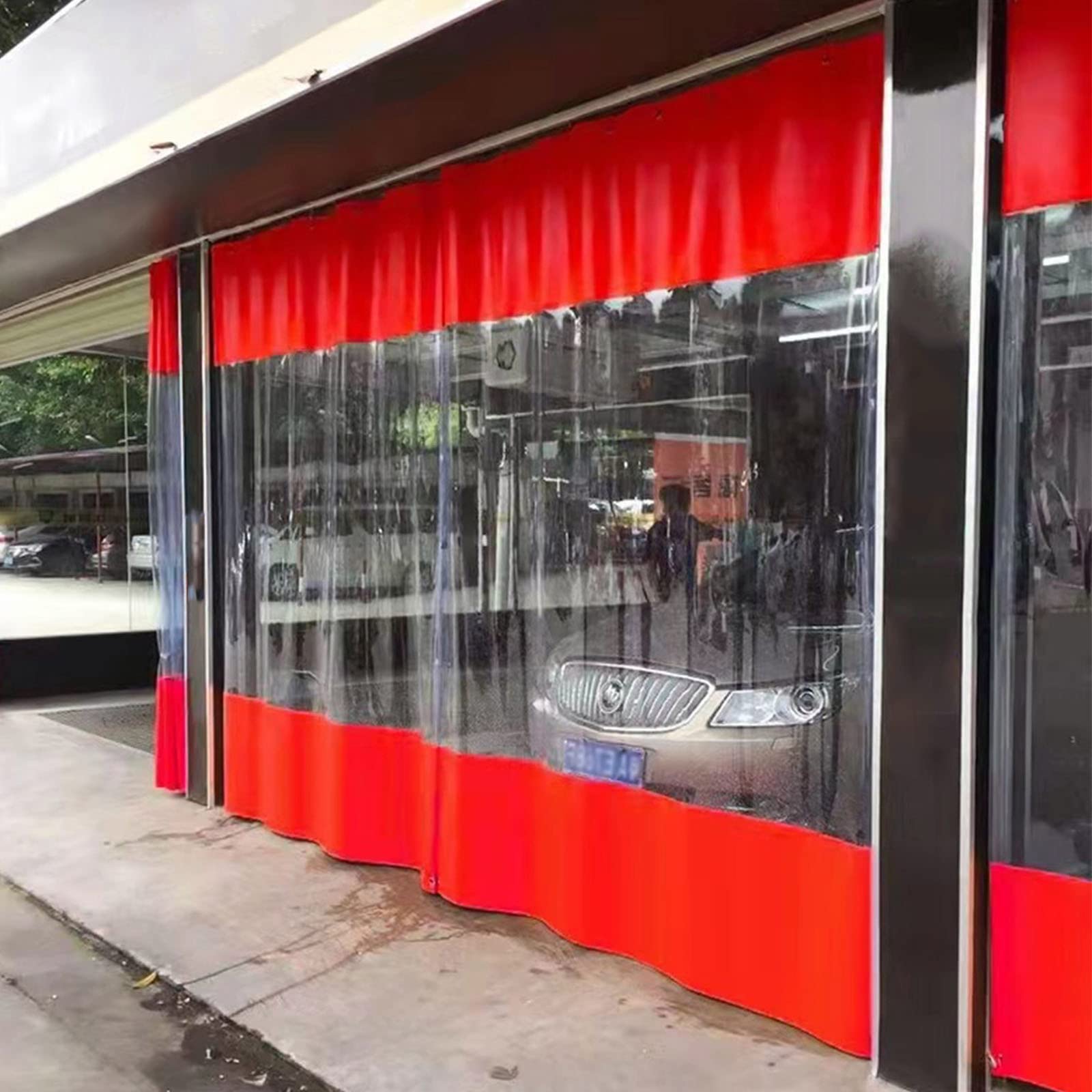 Transparente Pvc Plane Seitenteil Mit Reissverschlu Produktbild-Vorschau 5