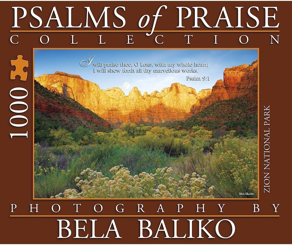 Bela Baliko Photography, Psalms of Praise II Towers of The Virgin 1000 Piece Puzzle