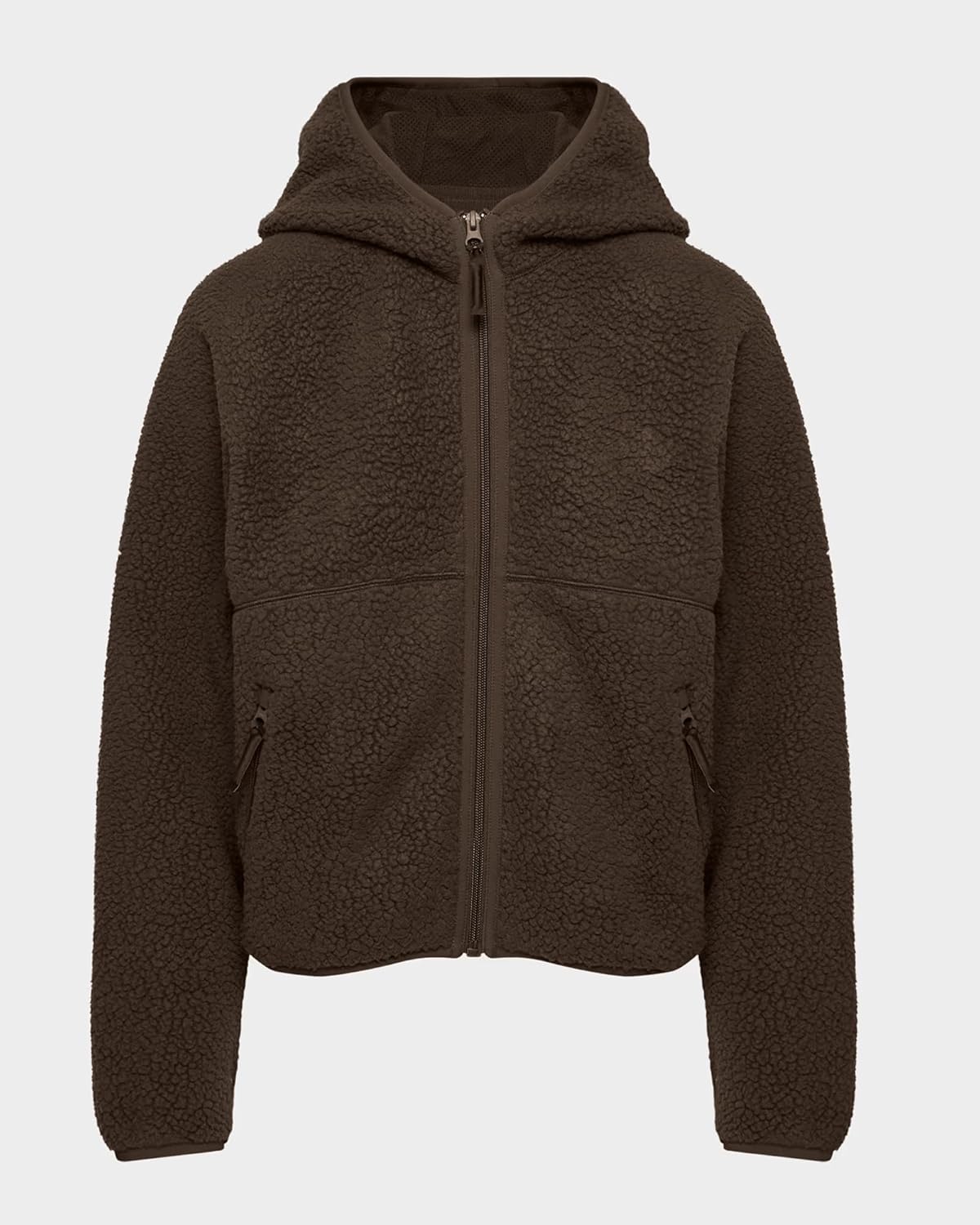 Locachy Women's Cozy Sherpa Fleece Winter Warm Hoodies Cute Casual Zipper Coat with Pockets Fashion Spring Outwear - Image 7