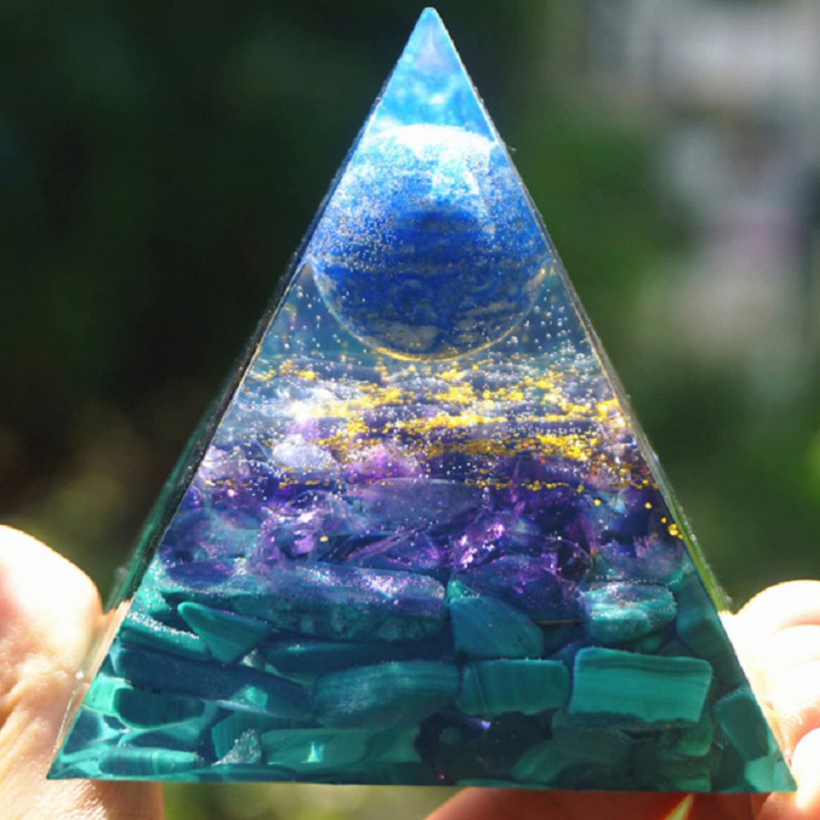 Amazon.co.jp: 天然水晶 ツリー オブ ライフ オルゴン ピラミッド