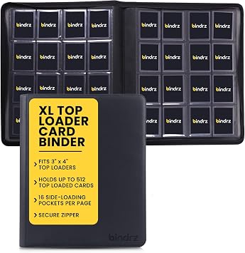 bindrz 16 Pocket XL 512 Top Loader Binder