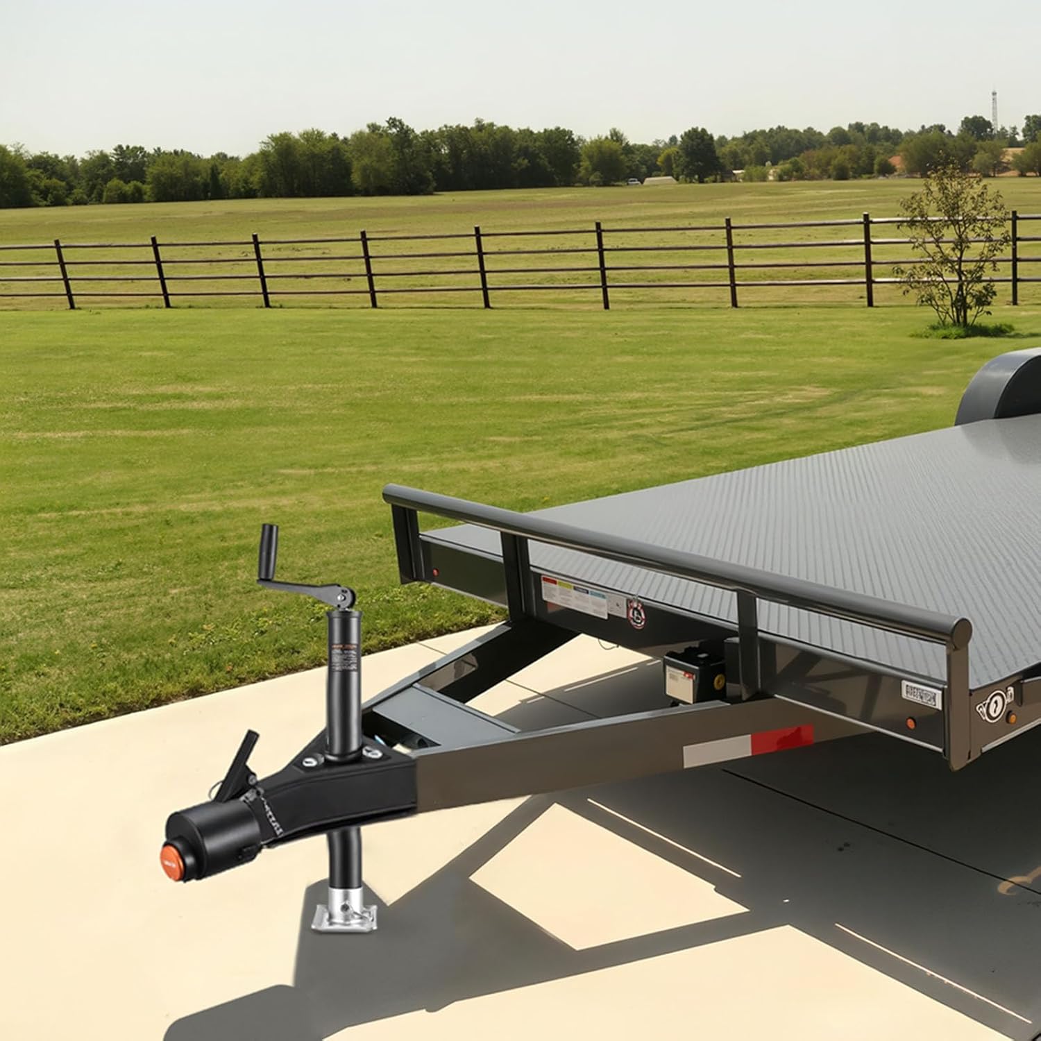 VEVOR Trailer Lock, Fits 2-5/16-Inch Cast Ball Couplers, Heavy Duty Hitch Lock with 3 Keys Secures Security Chains, Corrision-Resistant, Anti-Theft RV Trailer Locks for RV, Trailer, Boat