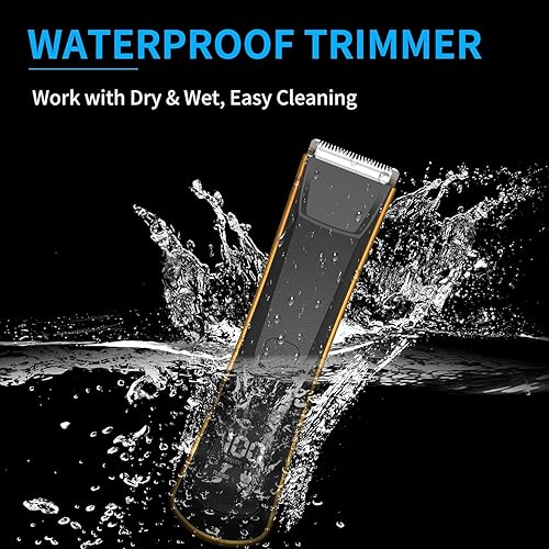 Miniatura 6 de Recortadora eléctrica de pelo para ingle, recortadora de bola púbica, afeitadora de cuerpo, área privada para hombres y mujeres, cabezales de
