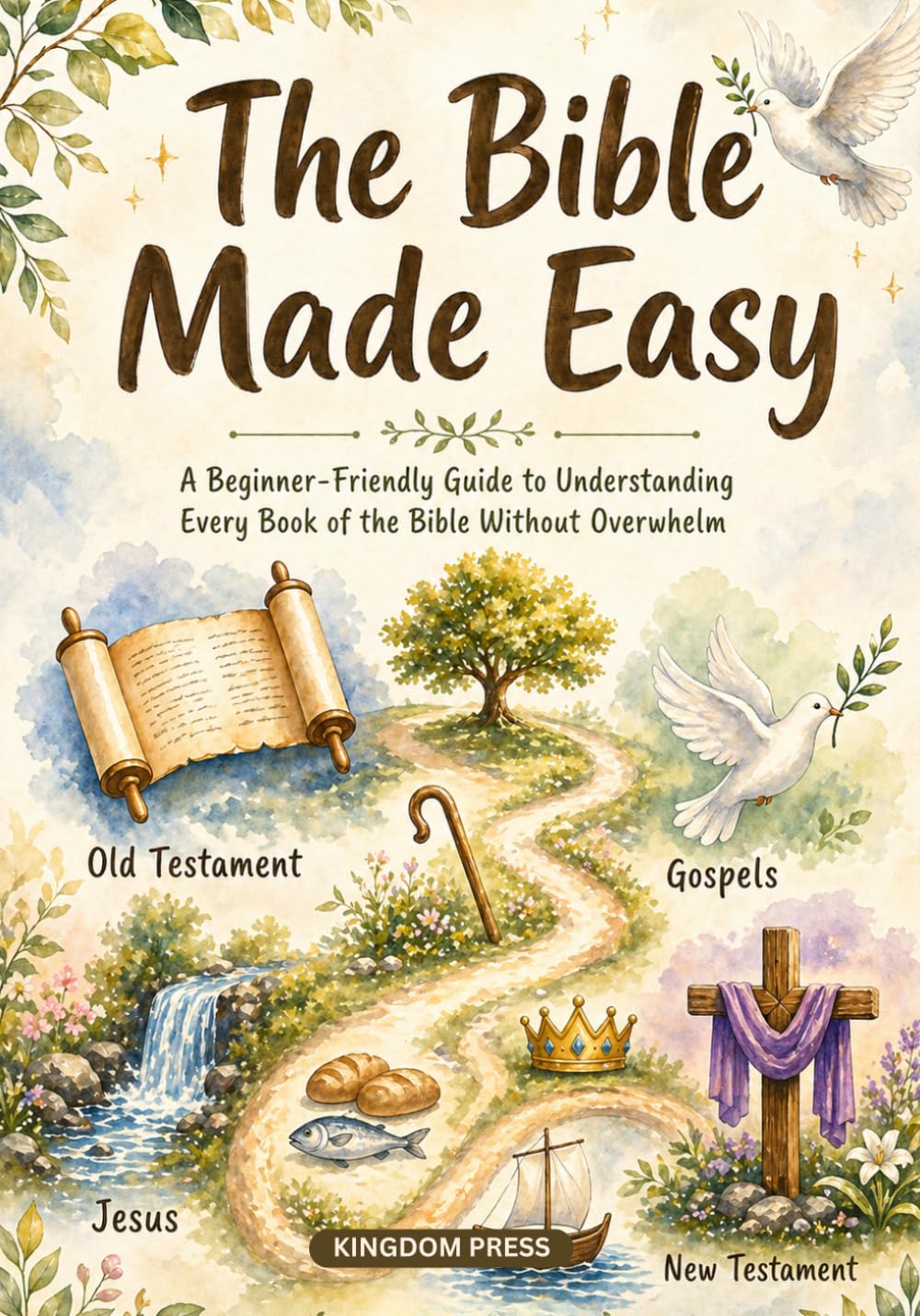 The Bible Made Easy: A Beginner-Friendly Guide to Understanding Every Book of the Bible Without Overwhelm