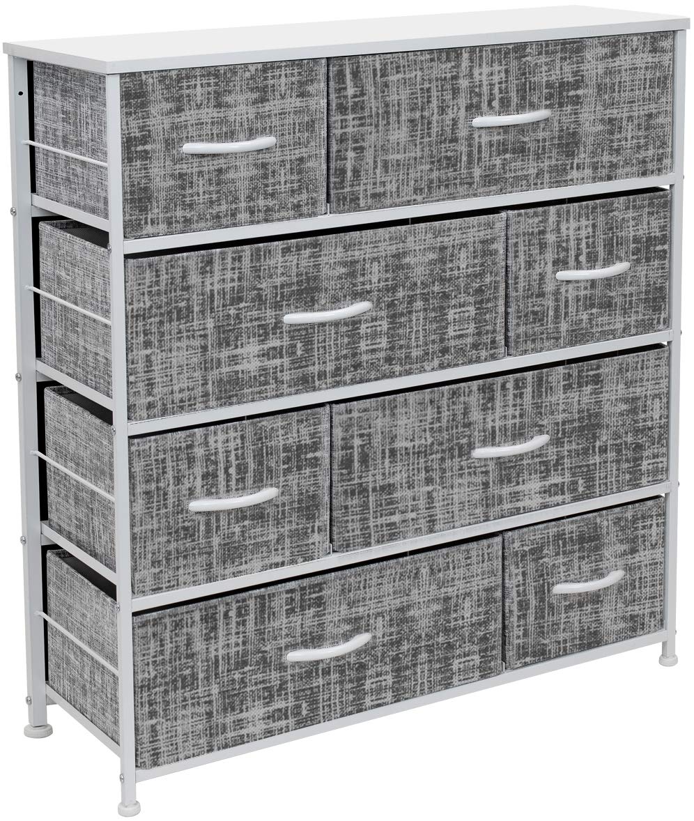 Buy Sorbus Dresser with 8 Drawers Furniture Storage Chest Tower Unit