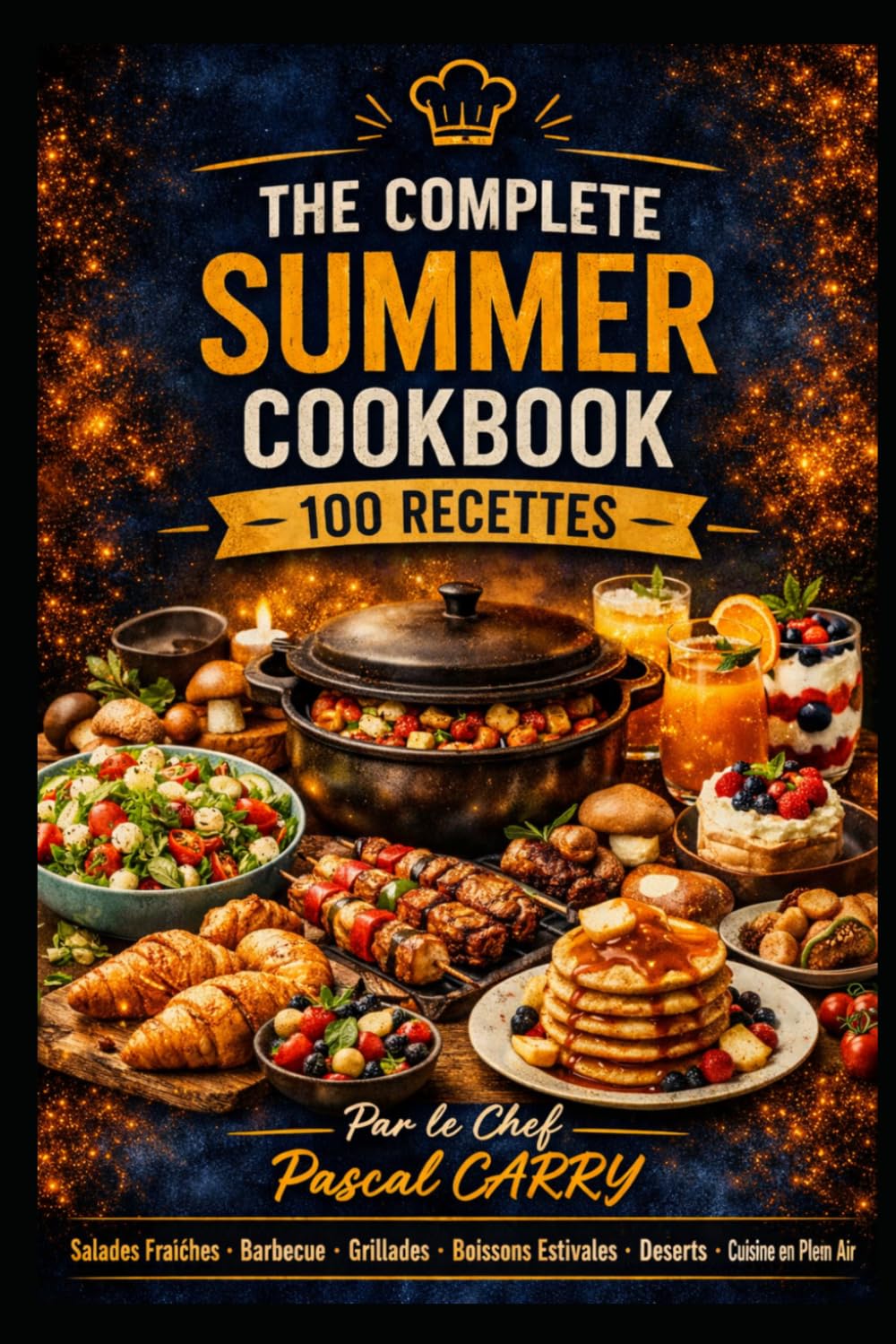 THE COMPLETE SUMMER COOKBOOK — 100 RECETTES: Des recettes fraîches, simples et gourmandes pour profiter pleinement des saveurs de l'été (Chef Pascal Carry – Les Grands Livres de Cuisine)