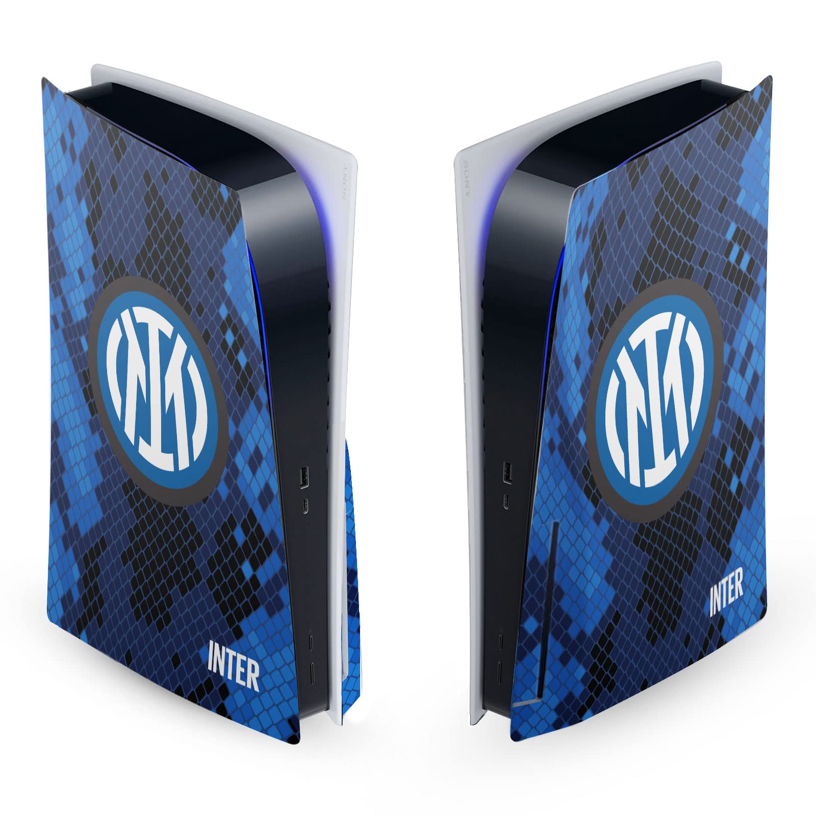 Kit vinyle plaque frontale PS5 Inter Milan édition Premium pour console Sony