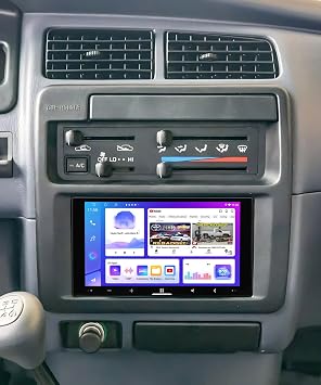 4GB+64GB QLED Car Stereo for Toyota T100 1992-1998 Wireless Carplay | 7 Inch Touchscreen with Android Auto, Included Harness supports Amplified Audio, DSP 32EQ, GPS, WiFi, AHD Rear Camera, FM/AM