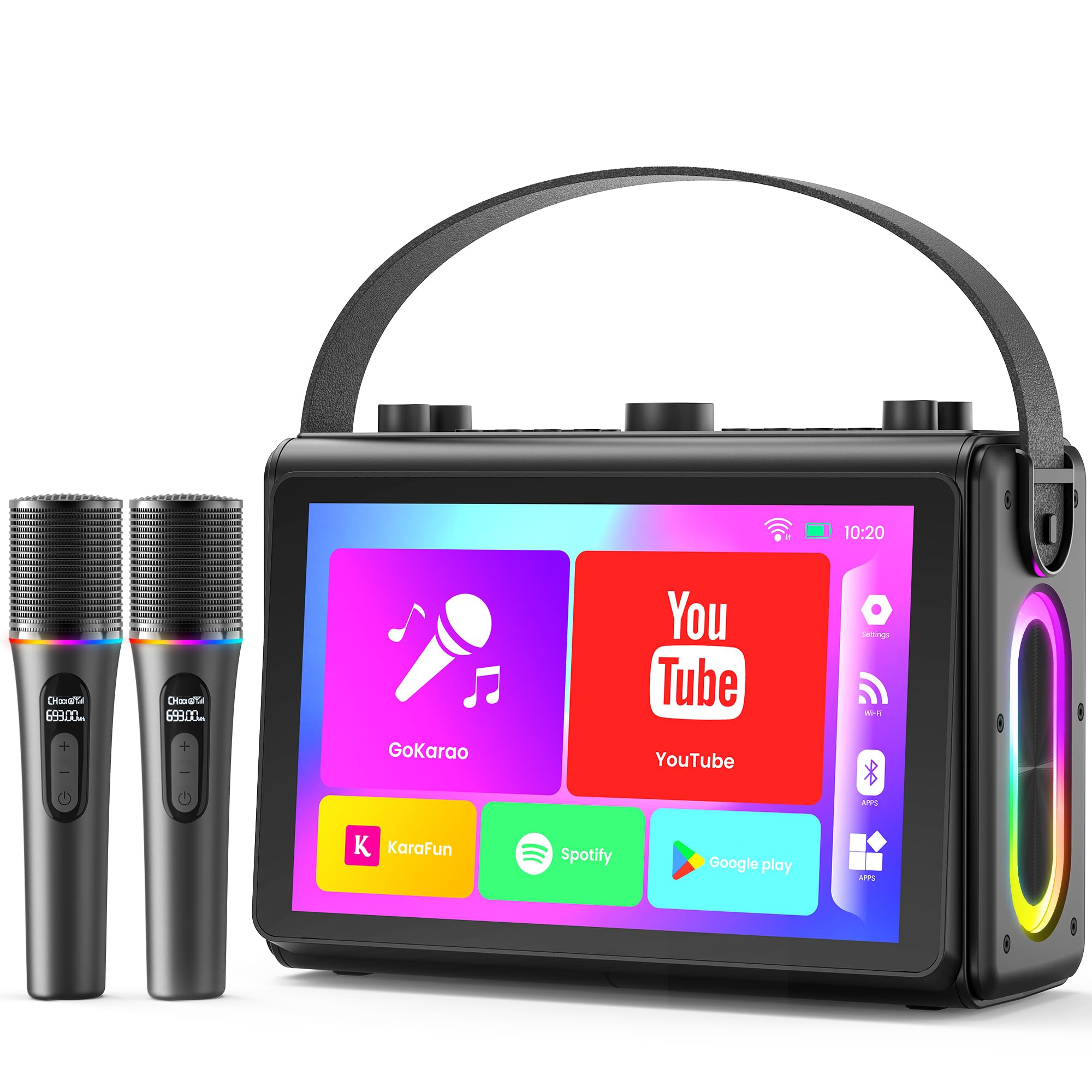 Amazon.com: Karaoke Machine for Adults, Built-in 10.1