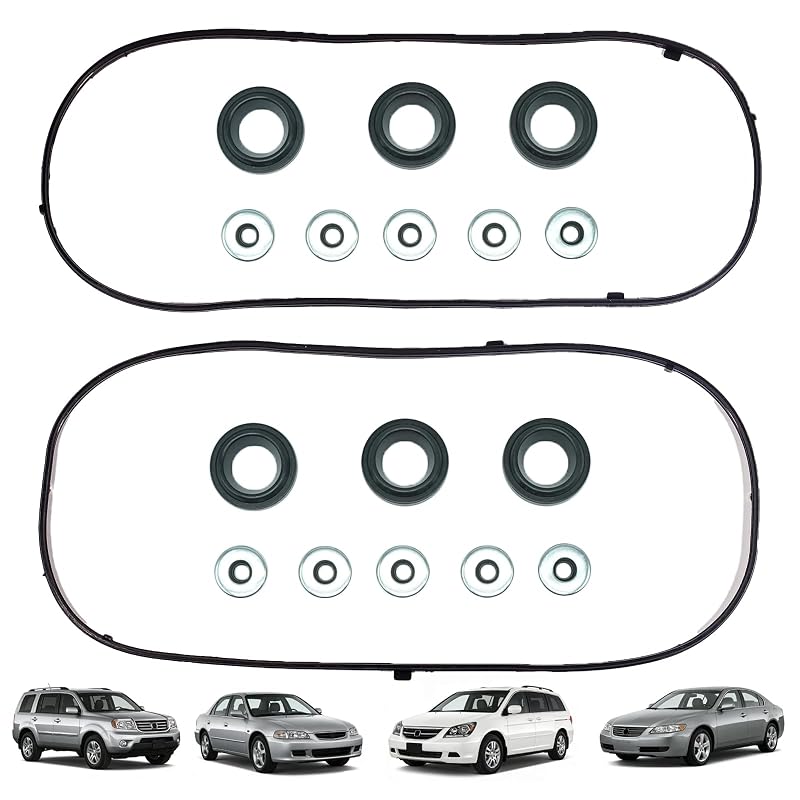 Junta da tampa de válvulas KERAIDMOTO VS50607R para Honda, Acura e Saturn – 1 unidade