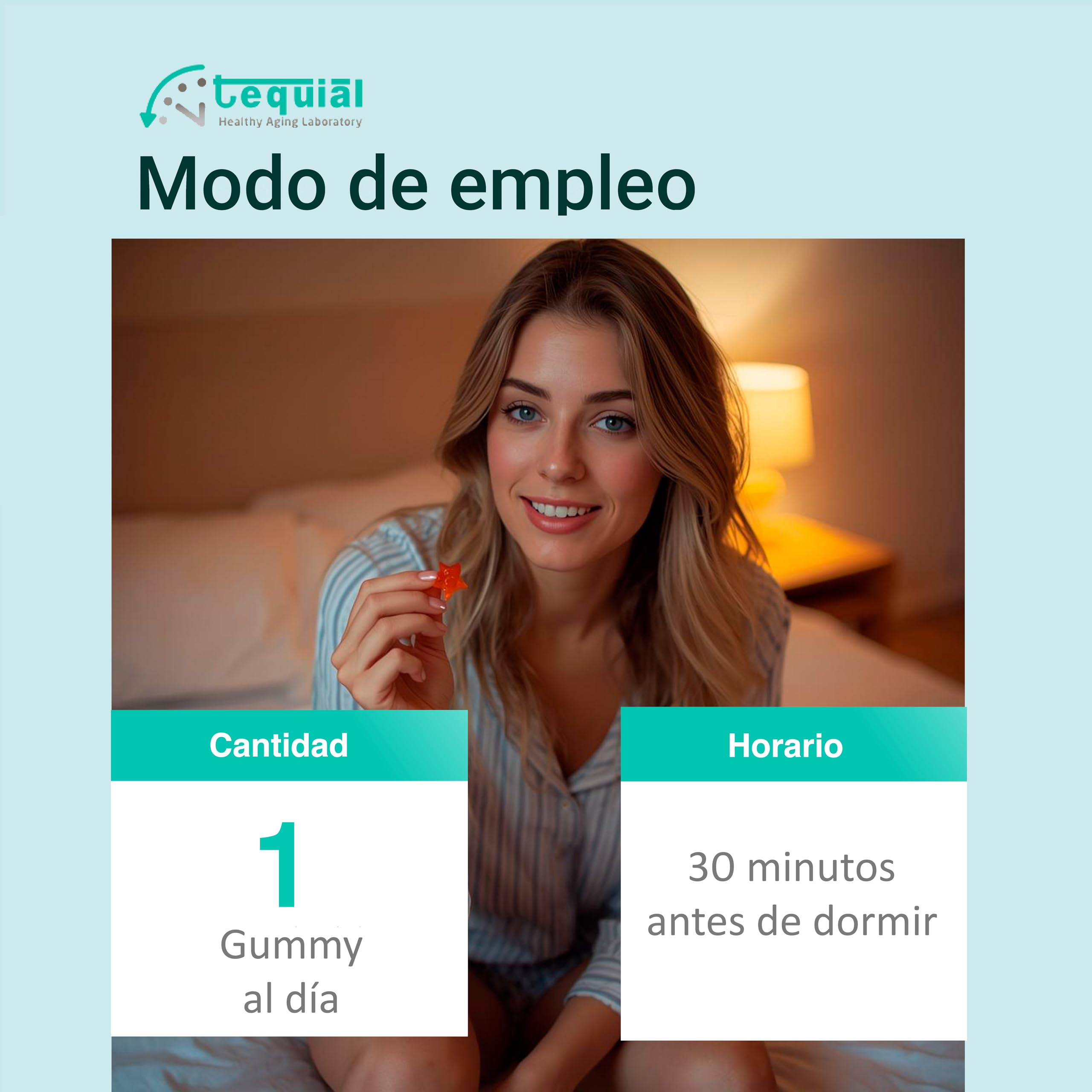 Tequial by Enfermero Morfeo Gominolas Melatonina, Sabor Cereza, 60 Gummies | Con Triptófano y Ashwagandha, Suplemento para Dormir y Relajarse, Sin Gluten, Vegano