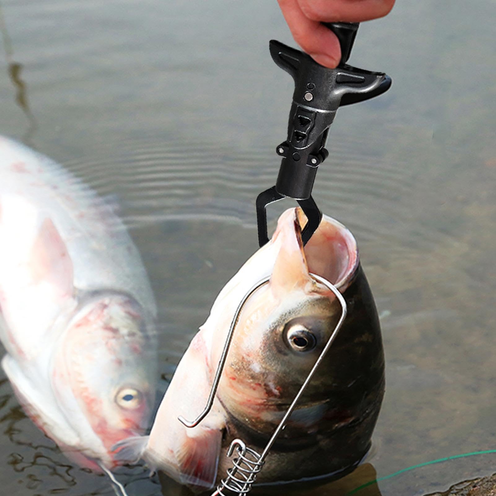 Pinza per Labbro di Pesce, pinze da Pesca, Supporto per Labbro, Strumento Professionale per atterraggio del Pesce, Pinza per Pesci e Pinza per Una Pesca sicura