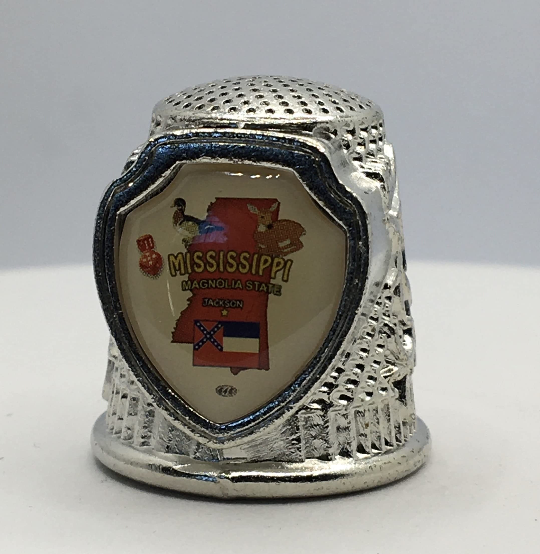 646 Mississippi State Collectible Souvenir Thimble
