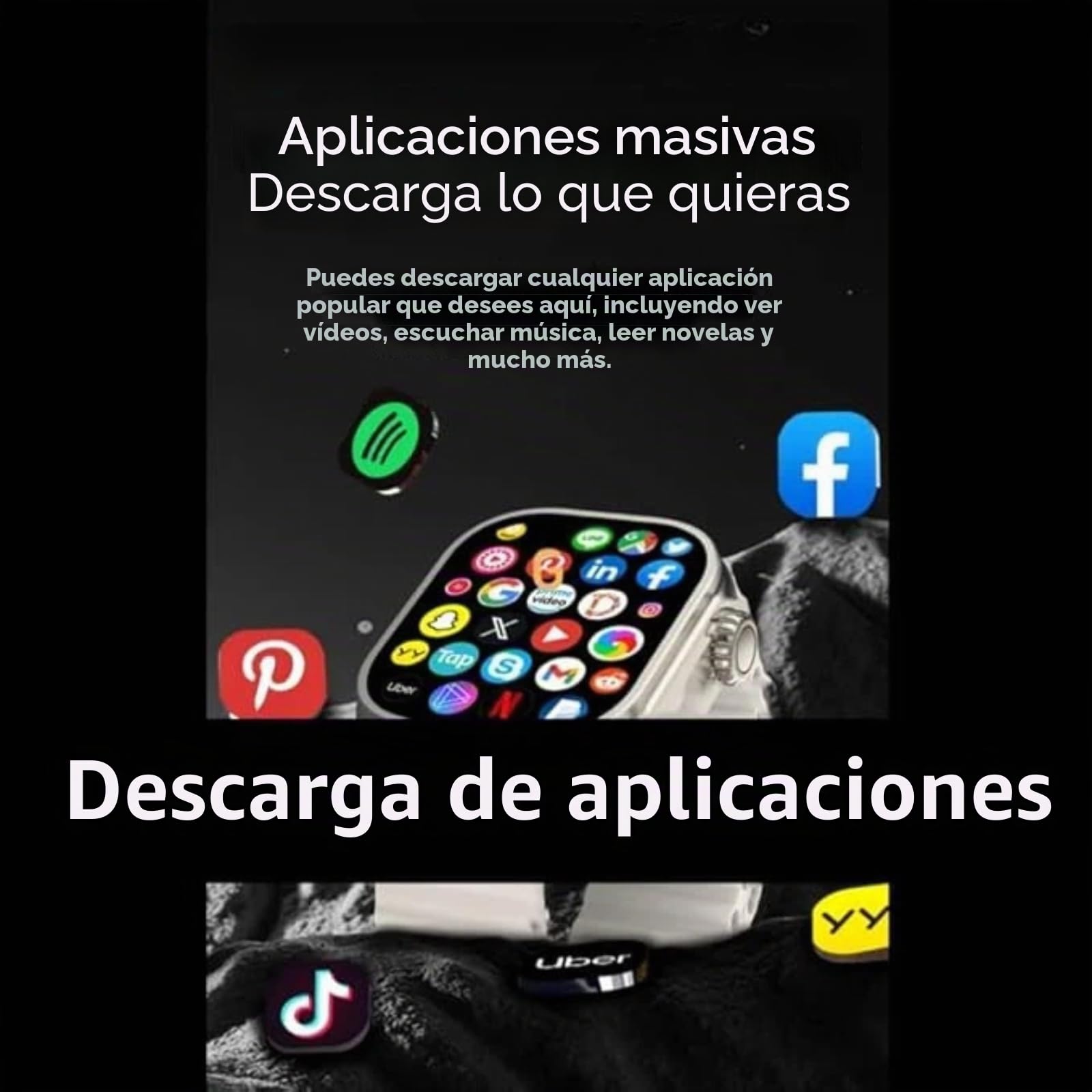 Reloj Inteligente 4G Independiente con SIM, Pantalla HD 2.2", Cámara Giratoria 180°, Videollamadas, GPS y Wi-Fi