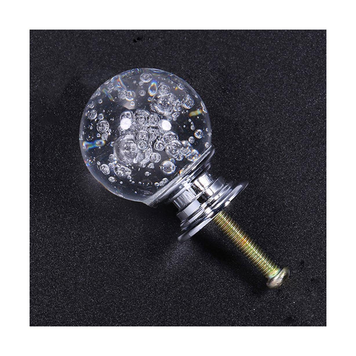 Bouton de meuble bulles de cristal 30 mm G pour poignée de porte cuisine