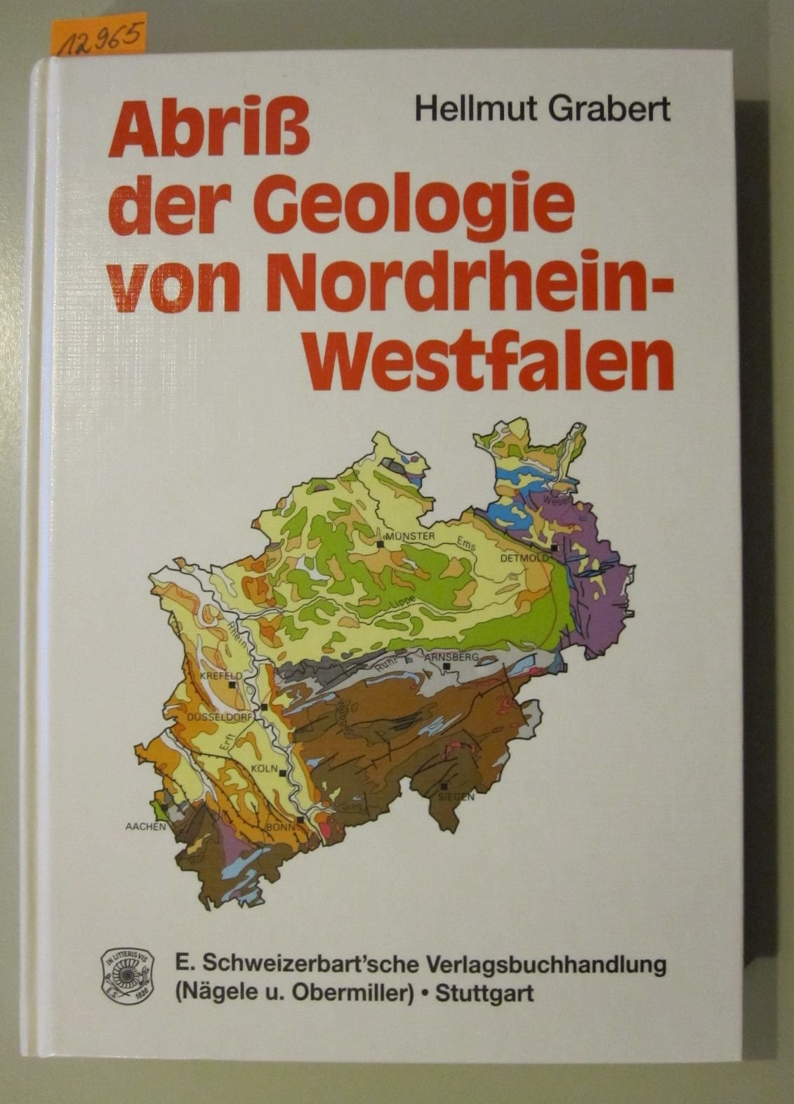 Abriss der Geologie von Nordrhein-Westfalen