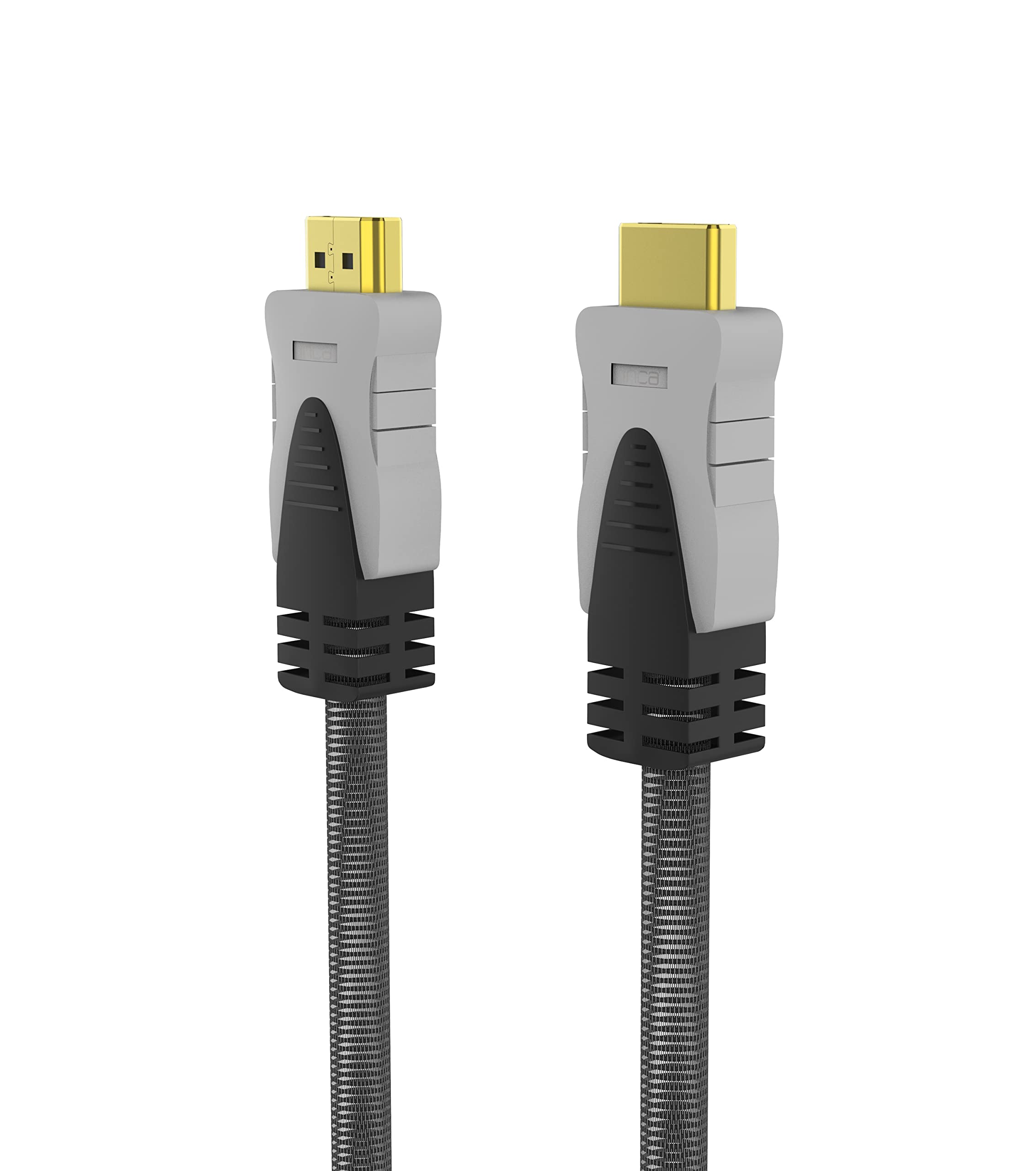 Inca Cavo HDMI 4K ad alta velocità Ethernet HDR Full UHD GOLD HDMI Versiyon 2.0 (20 cm)