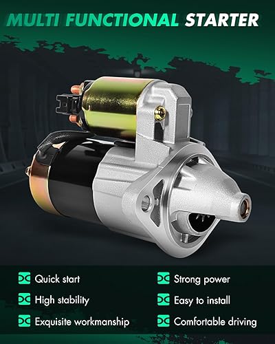 Miniatura 50 de SCITOO Arrancadores Nuevo Ajuste para Nissan Frontier Pickup Xterra 2002 2003 2004 3.3L 17859