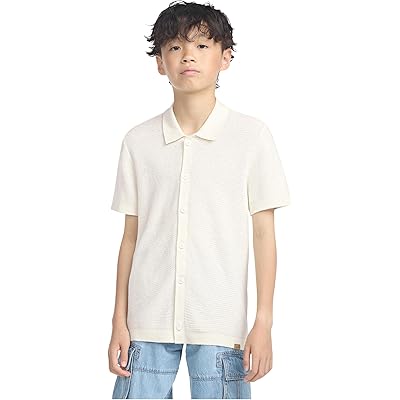 Мужская рубашка abercrombie kids Button Through Swolo (Big Kid)