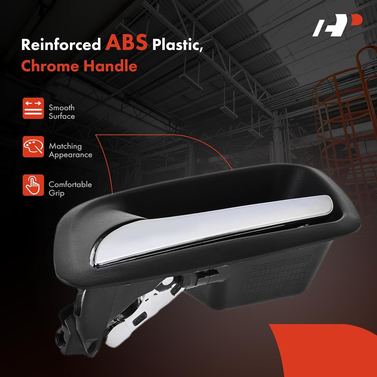 A-Premium Front or Rear Left Driver Side Interior Door Handle Compatible with Chevrolet Cruze 2011-2015, Cruze Limited 2016, Brown Housing with Chrome Lever, Replace# 95213023, 95175661