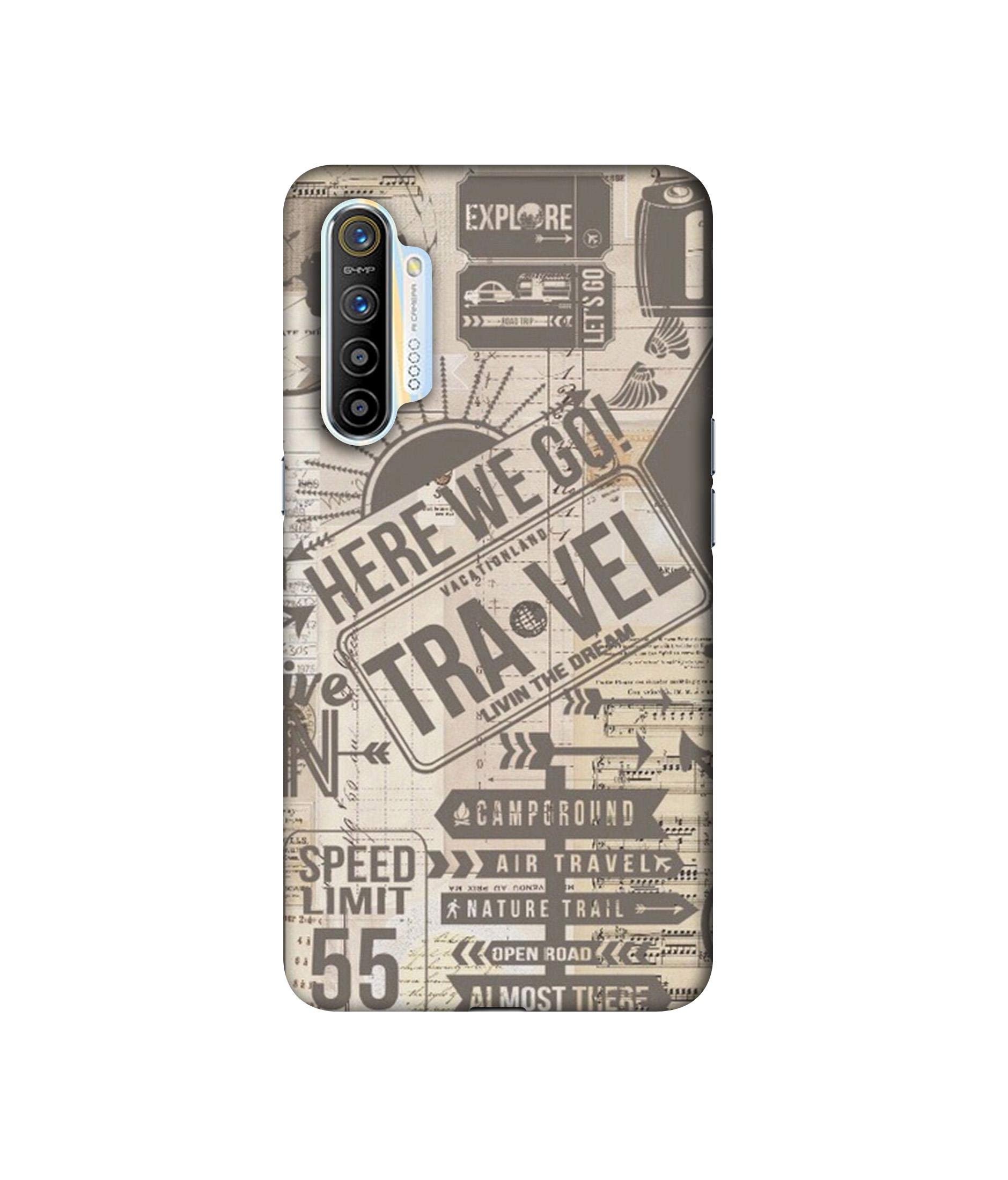 Casotec Travel Design 3D Printed Plastic Hard Back Case Cover for Realme XT (Multicolor) (B07YB7T5DB) Amazon Price History, Amazon Price Tracker