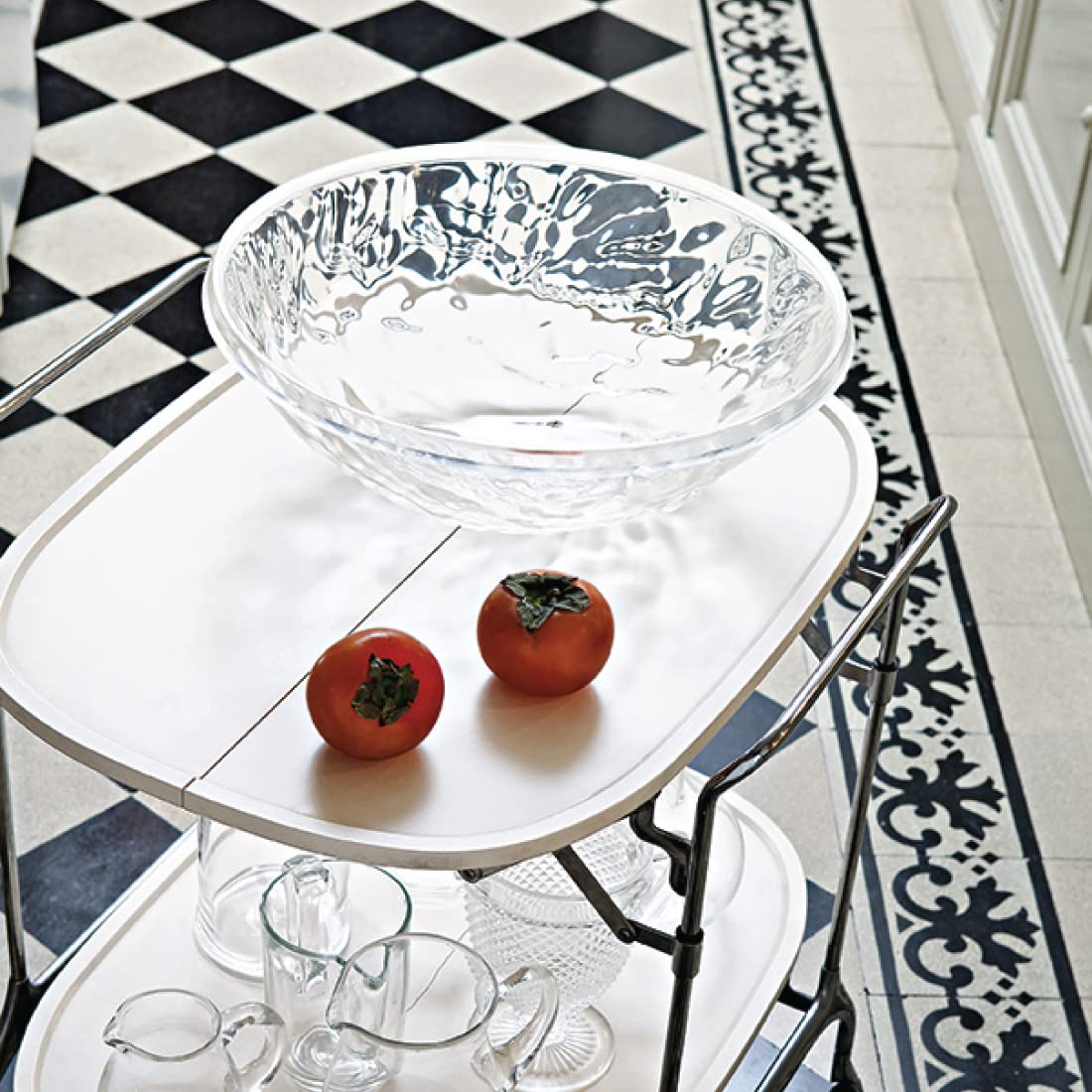 Kartell Moon Centro De Mesa, Azzurro, Ø45 Cm
