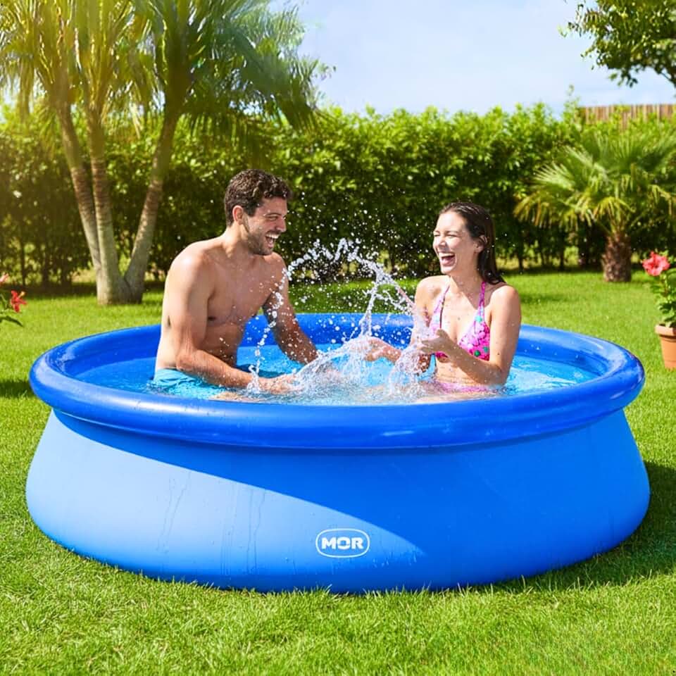 Piscina Inflável Redonda 4.600 Litros com Material Reforçado e Alta Re