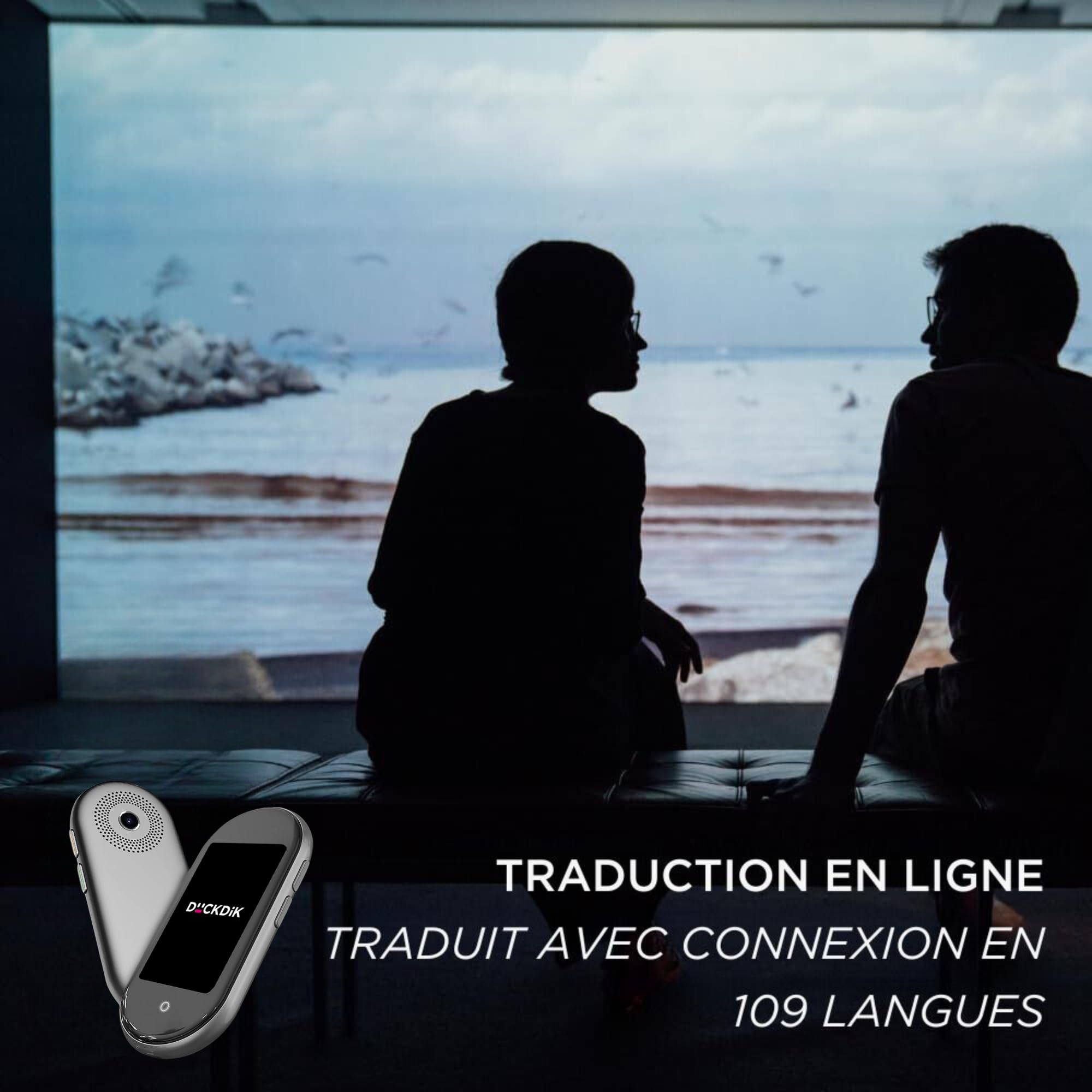 Duckdik Arizona, Nouveau 2024, Traducteur De Langues Par Voix