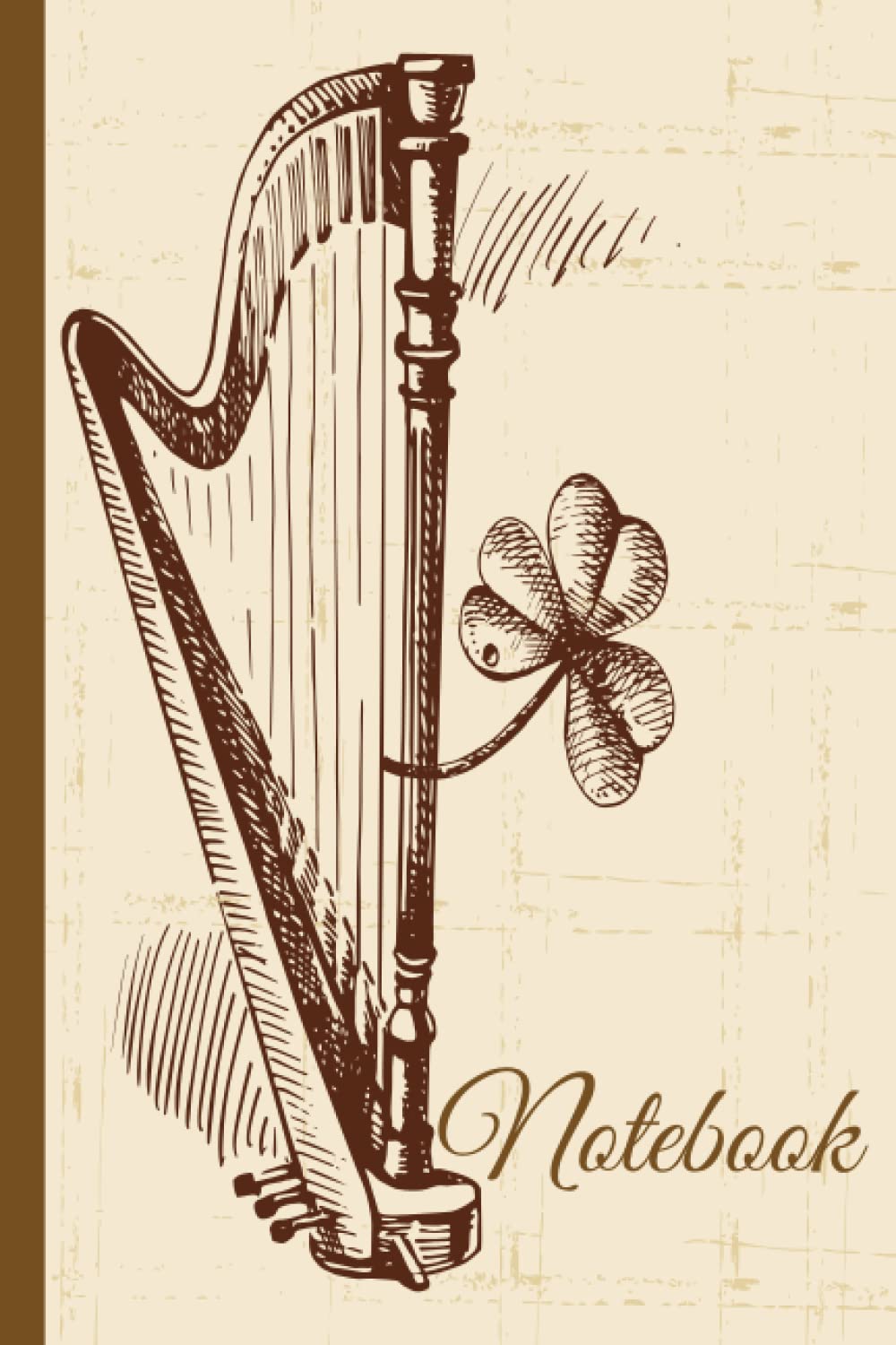 Harp Notebook: Harp Notebook Wide Ruled,Lined Paper Notebook for School, Students,Gift for Kids, Boys, Girls,Harp notebook,Harp lover