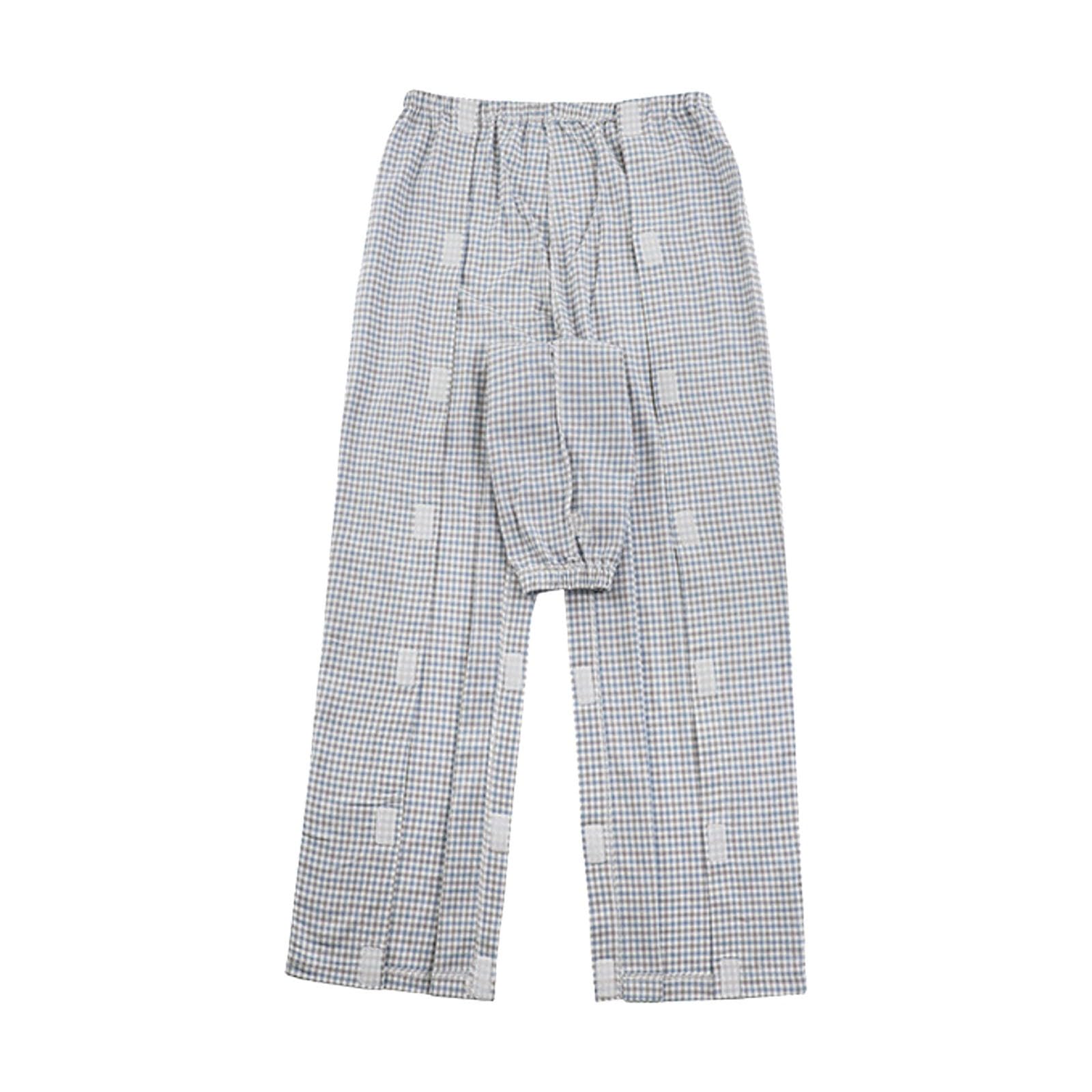 Pantalon de soin pour homme avec fermeture éclair pour préserver la dignité - 8