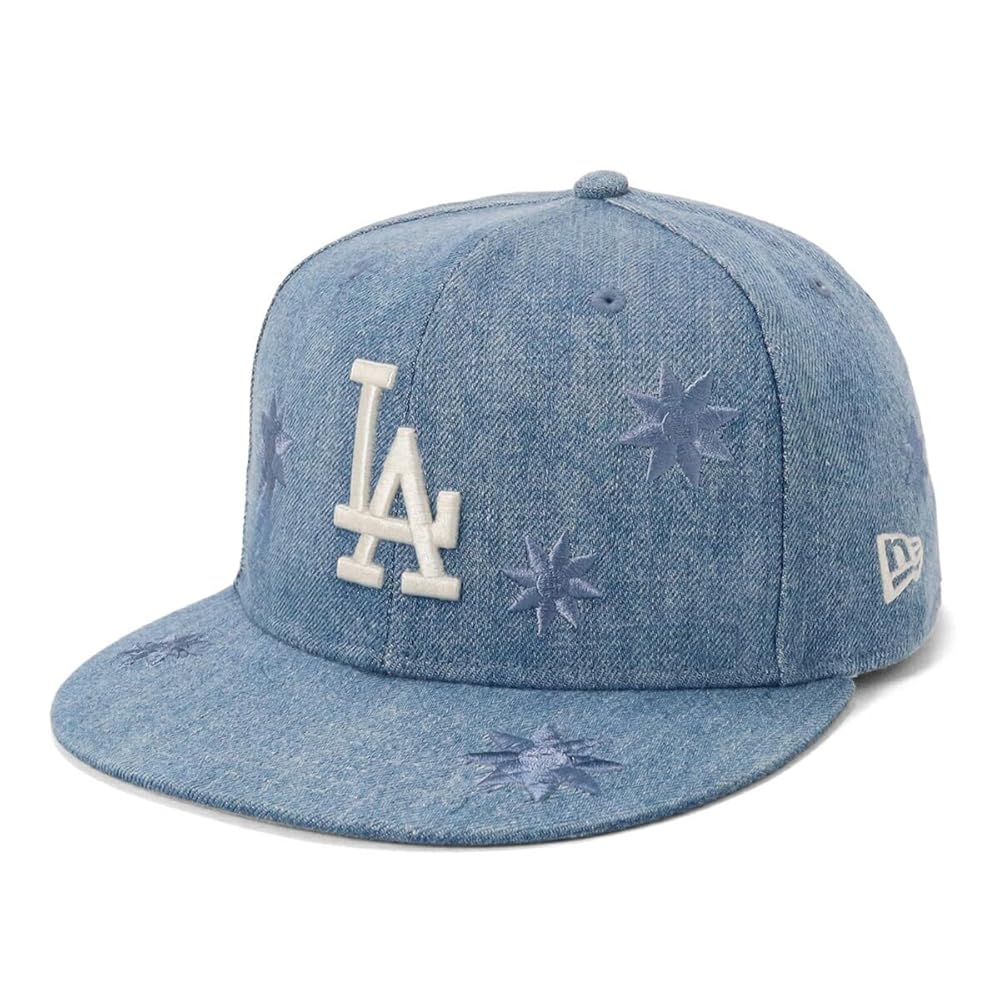【美品】ニューエラ　NEW ERA キャップ　ブルー　フラワー柄　7 3/8 Amazon | ニューエラ(new era) ニューエラキャップ 59FIFTY MLB