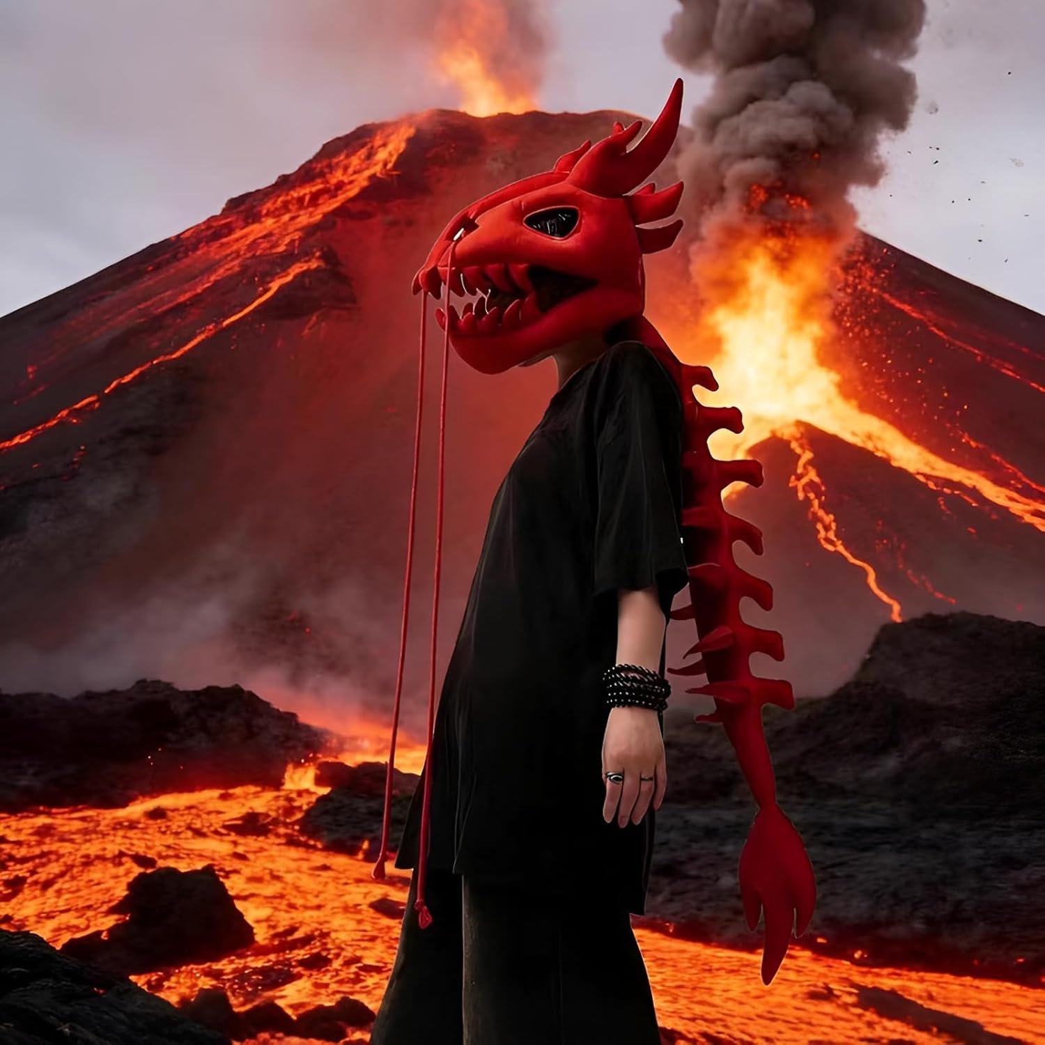 [Miflaier] 東方龍骨格セット 大人子供サイズ(120cm/80cm) ふわふわ素材 ハロ・学園祭・プレ衣装 カラーバリエー