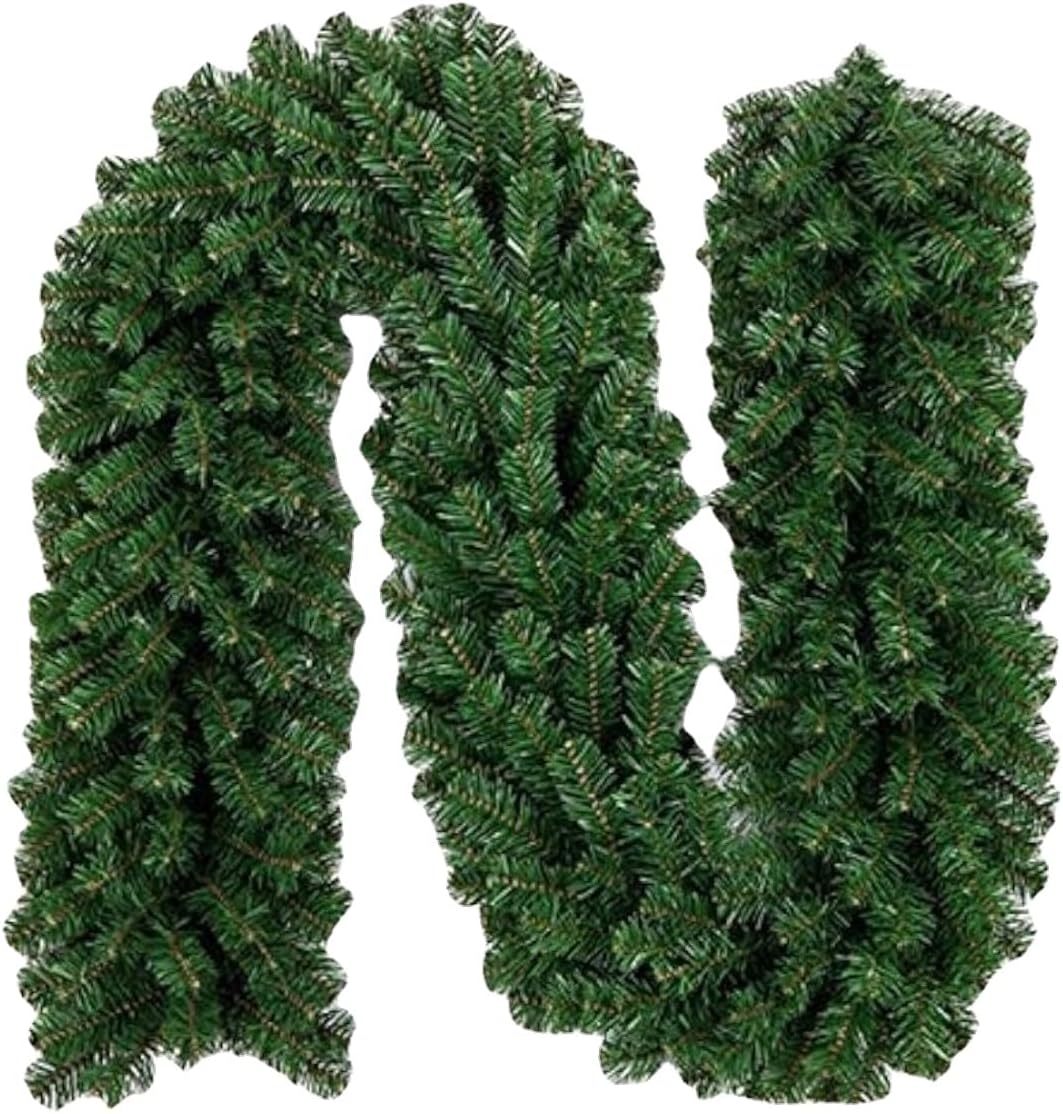 2pcs 2.7m 300の暗号化された杖の枝 クリスマスリース 大きい モール 玄関 ドア クリスマス 飾り ガーランド 装飾 籐