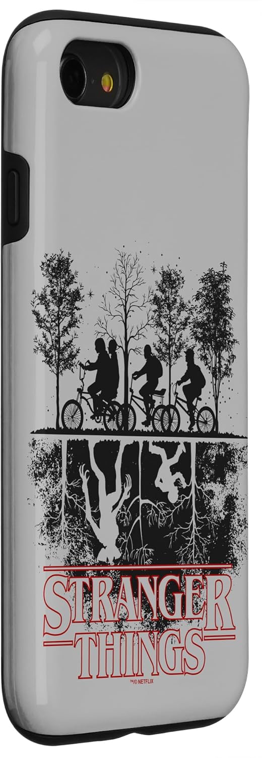 Stranger Things The Upside Down Silhouettes Case for iPhone SE (2020) / 7/8