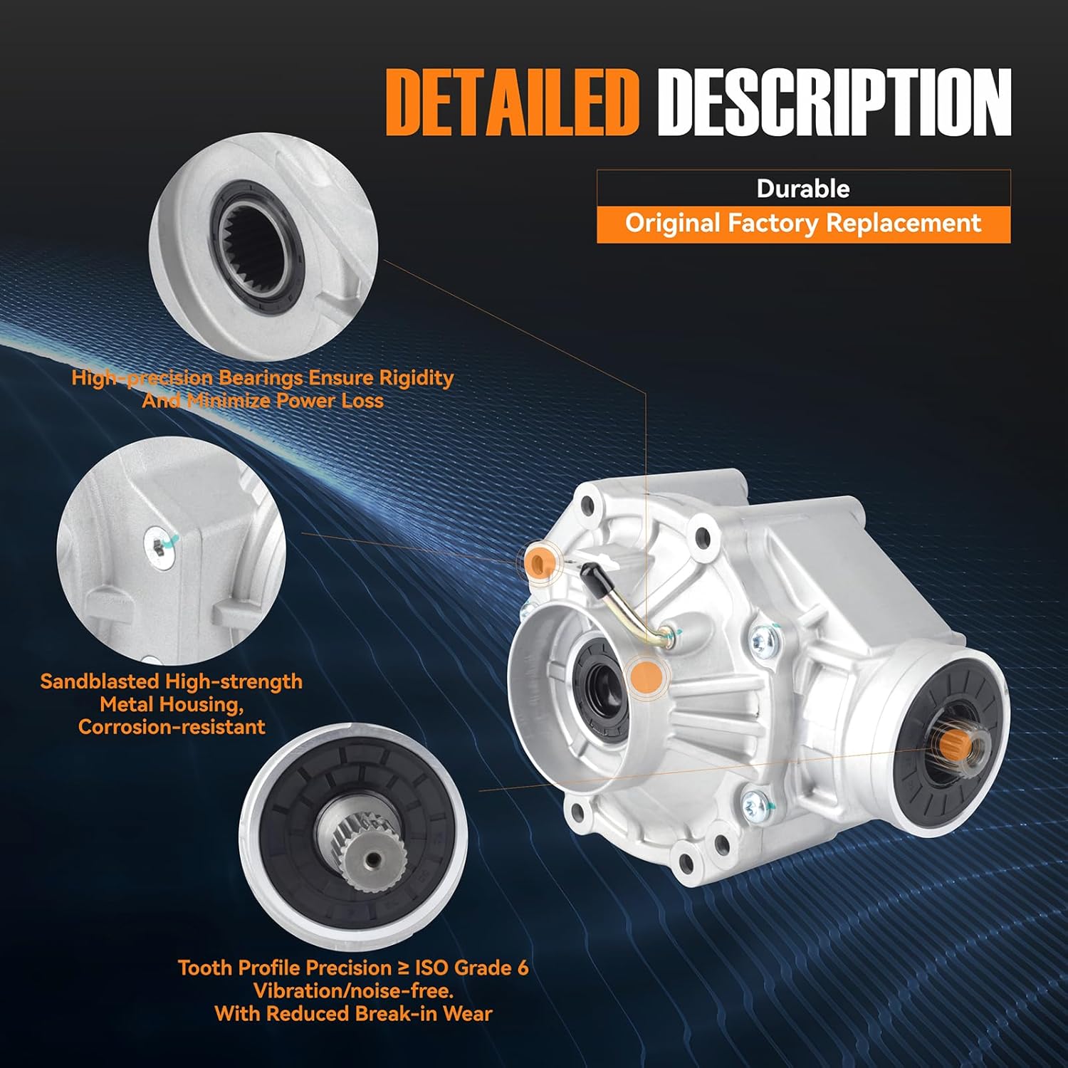 705502808 Rear Differential Viscous Coupler Coupling Fit for Can-Am Outlander 650 850 1000R 2019-2024 for Renegade 570 850 2019-2022 for Renegade 1000R 2019-2024 for Renegade 650 Replaces 705503536