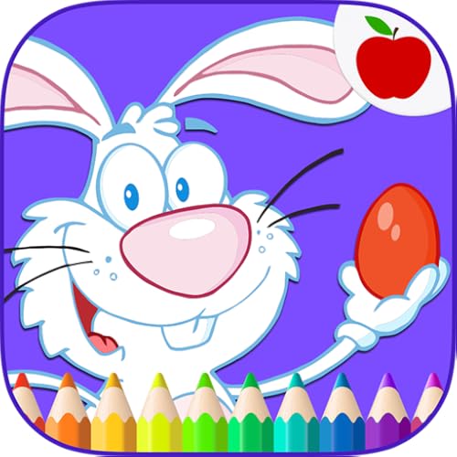 Easter Eggs Kids Coloring Game