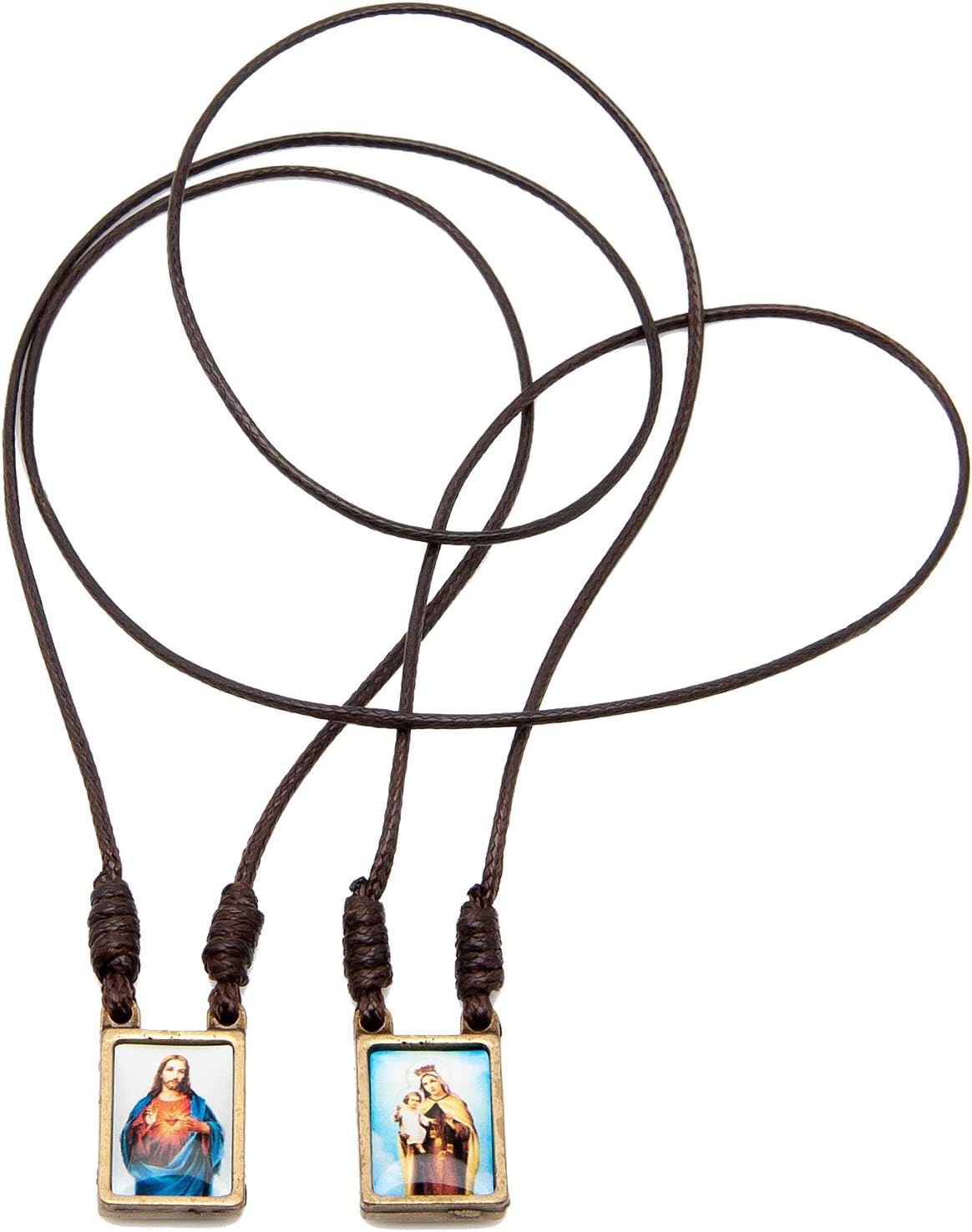 Intercession™ Metal Catholic Scapular (Small), Metal