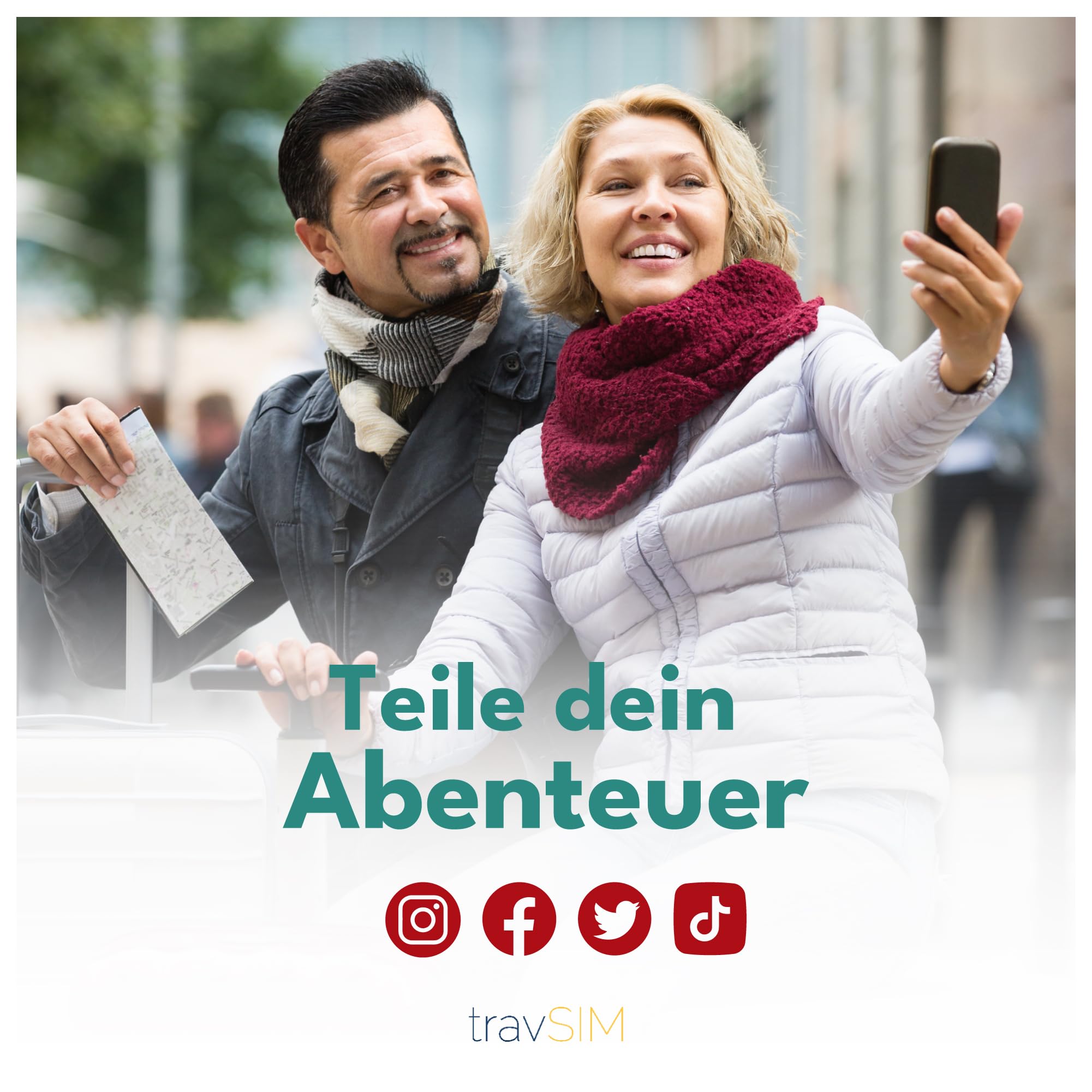 travSIM SIM Karte für Marokko| 15 Tage - 5GB Daten SIM | 5G/4G Hochgeschwindigkeitsdaten | Unbegrenzter Internetzugang für Google, Facebook, Whatsapp, Instagram und mehr