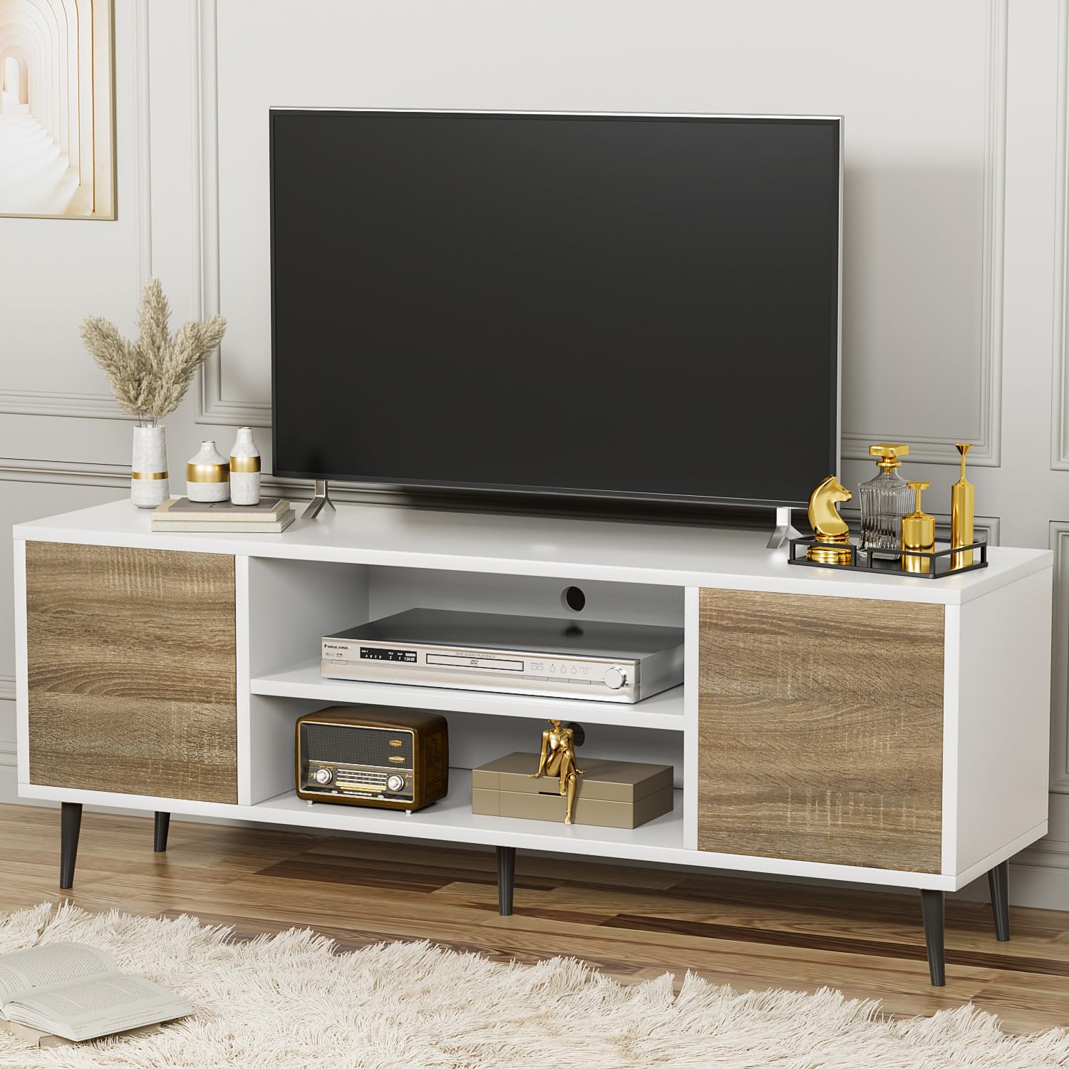YESHOMY Modern TV Stand for 65" Television